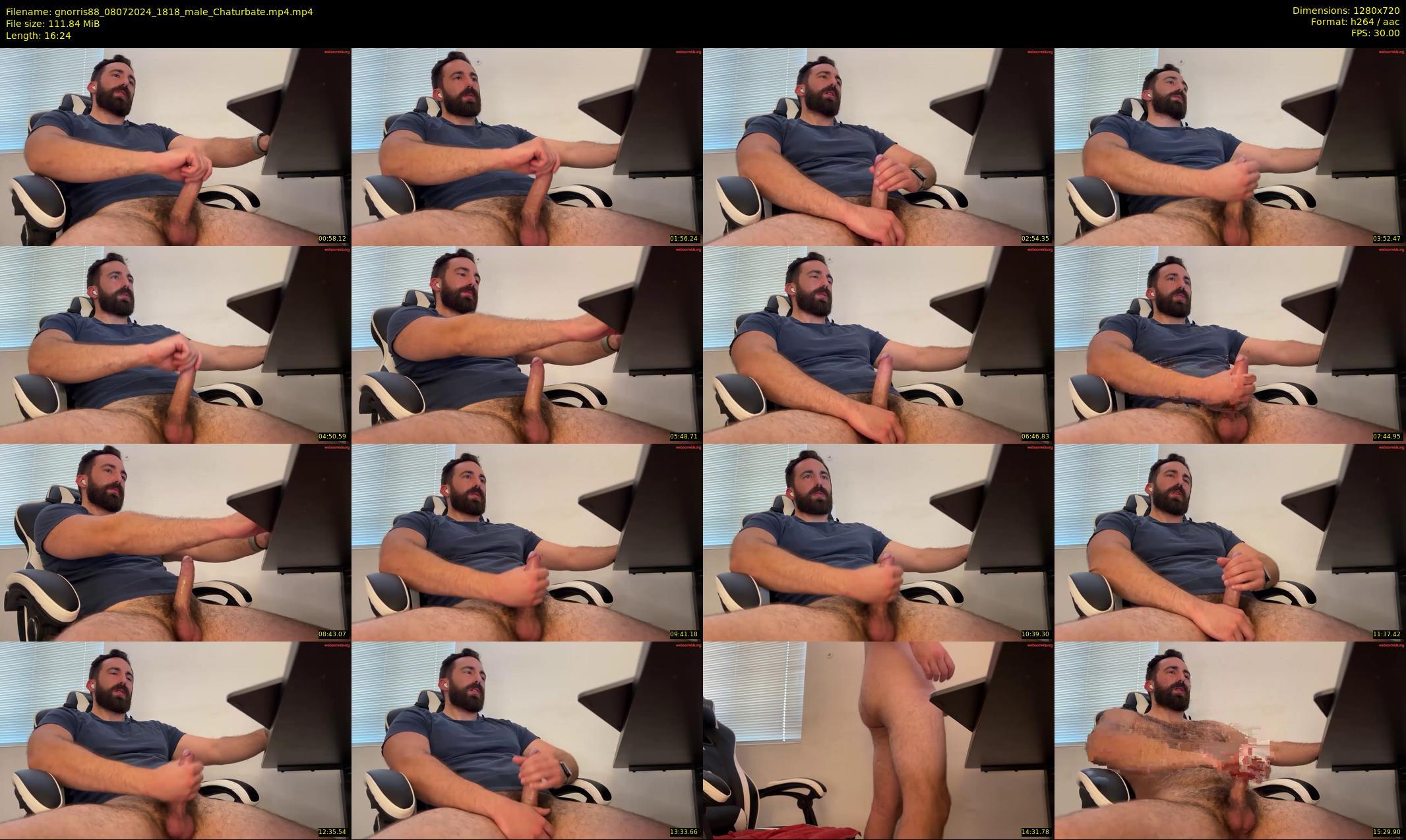 gnorris88 — 17 minute Chaturbate male cam show recording, 720p, Jul 8, 2024