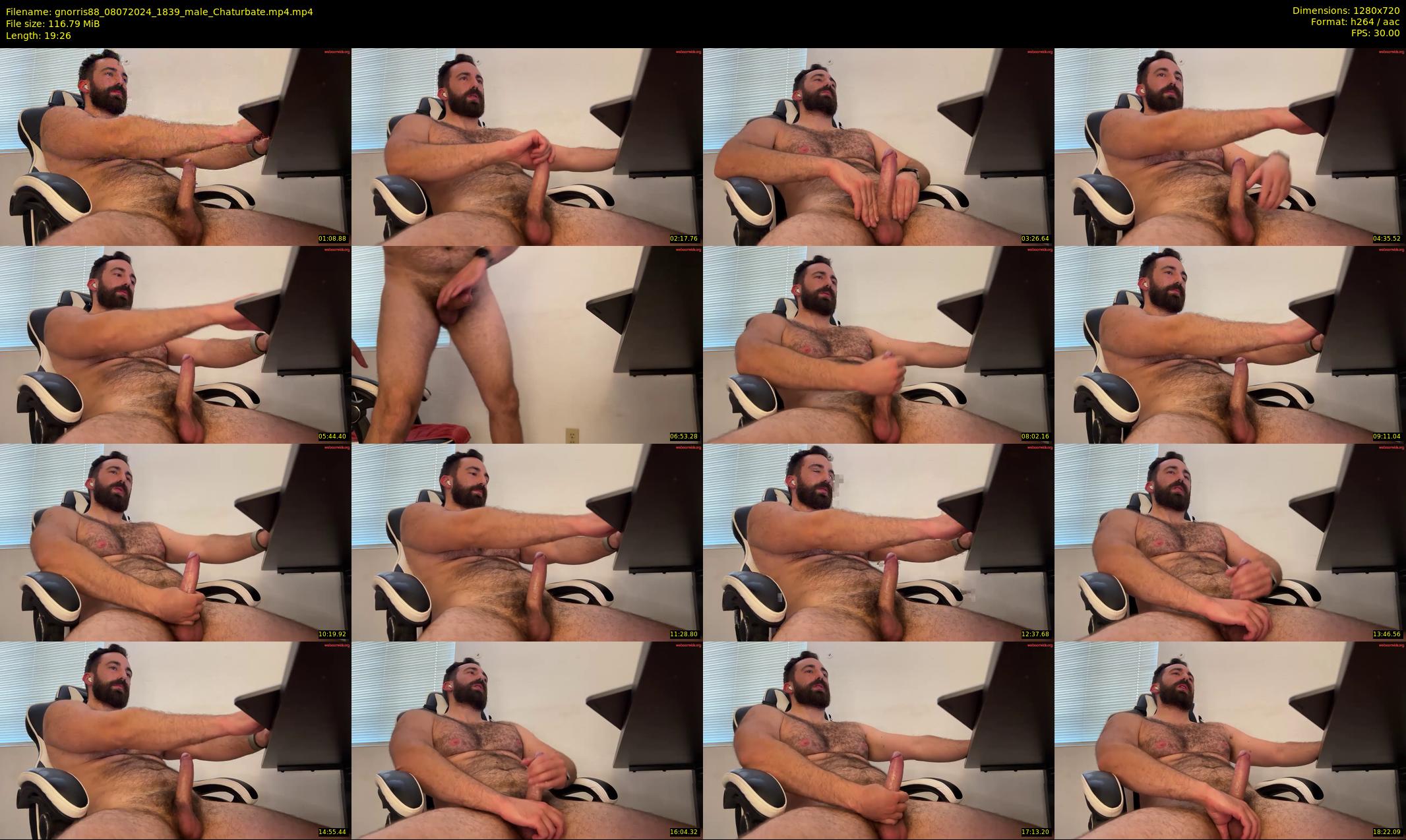 gnorris88 — 20 minute Chaturbate male cam show recording, 720p, Jul 8, 2024