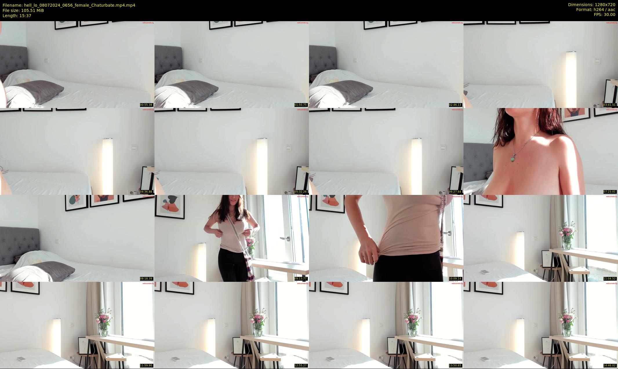 hell_lo — 16 minute Chaturbate female cam show recording, 720p, Jul 8, 2024