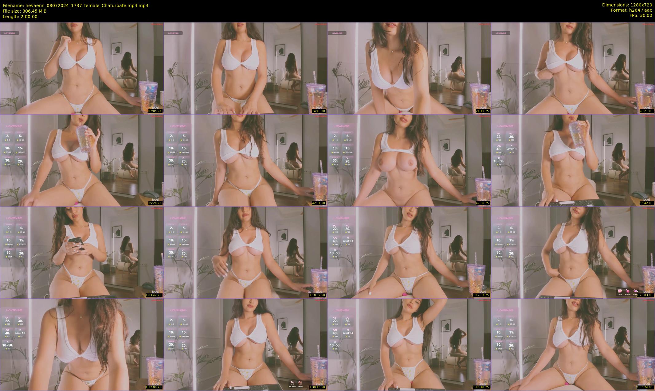 hevaenn — 120 minute Chaturbate female cam show recording, 720p, Jul 8, 2024