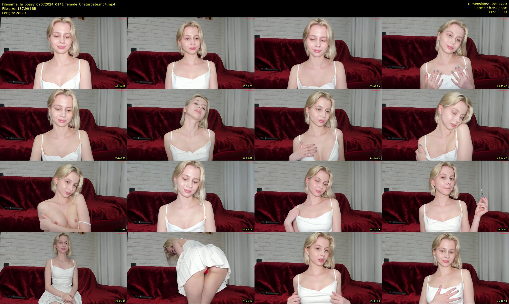 hi_popsy — 29 minute Chaturbate female cam show recording, 720p, Jul 9, 2024