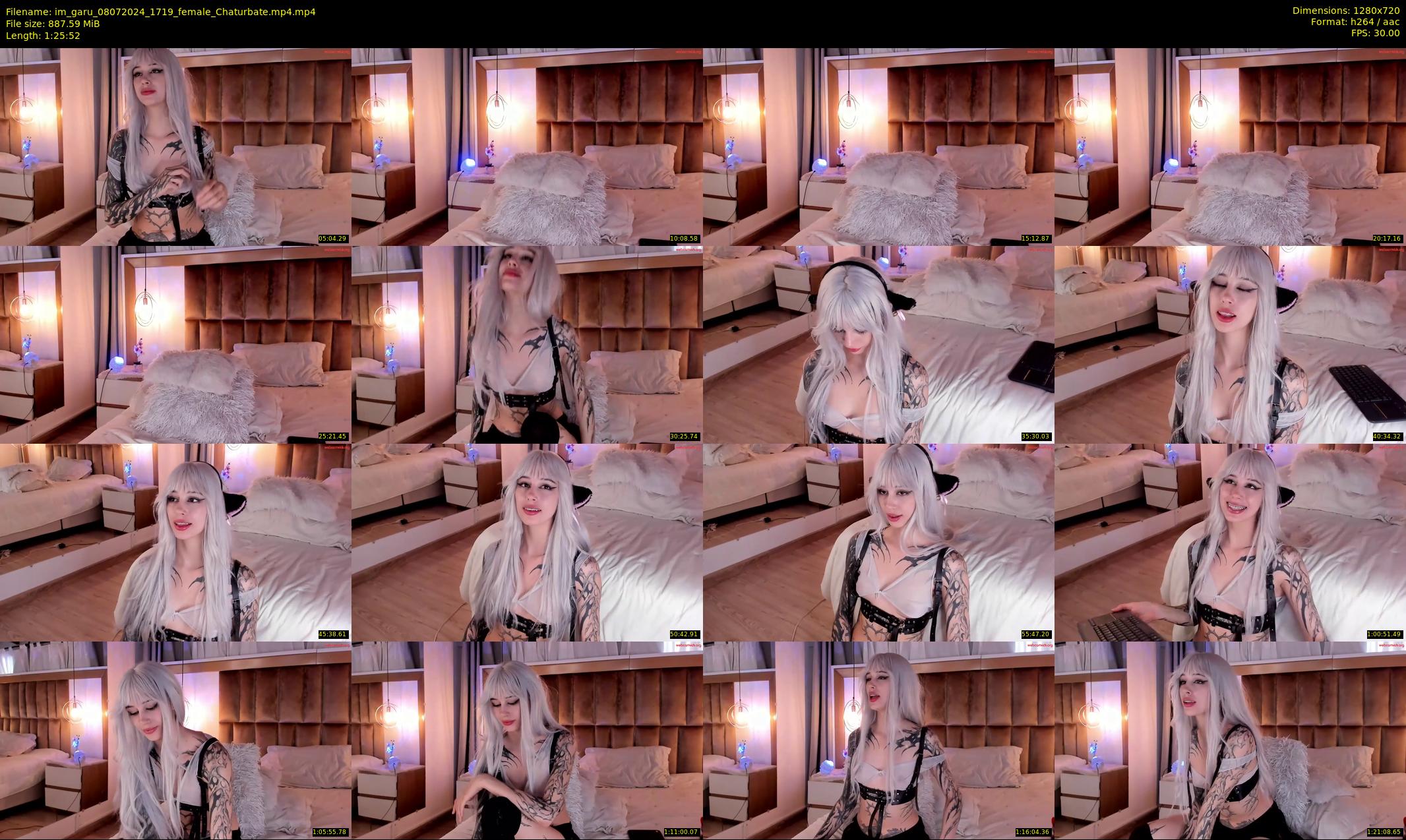 im_garu — 86 minute Chaturbate female cam show recording, 720p, Jul 8, 2024