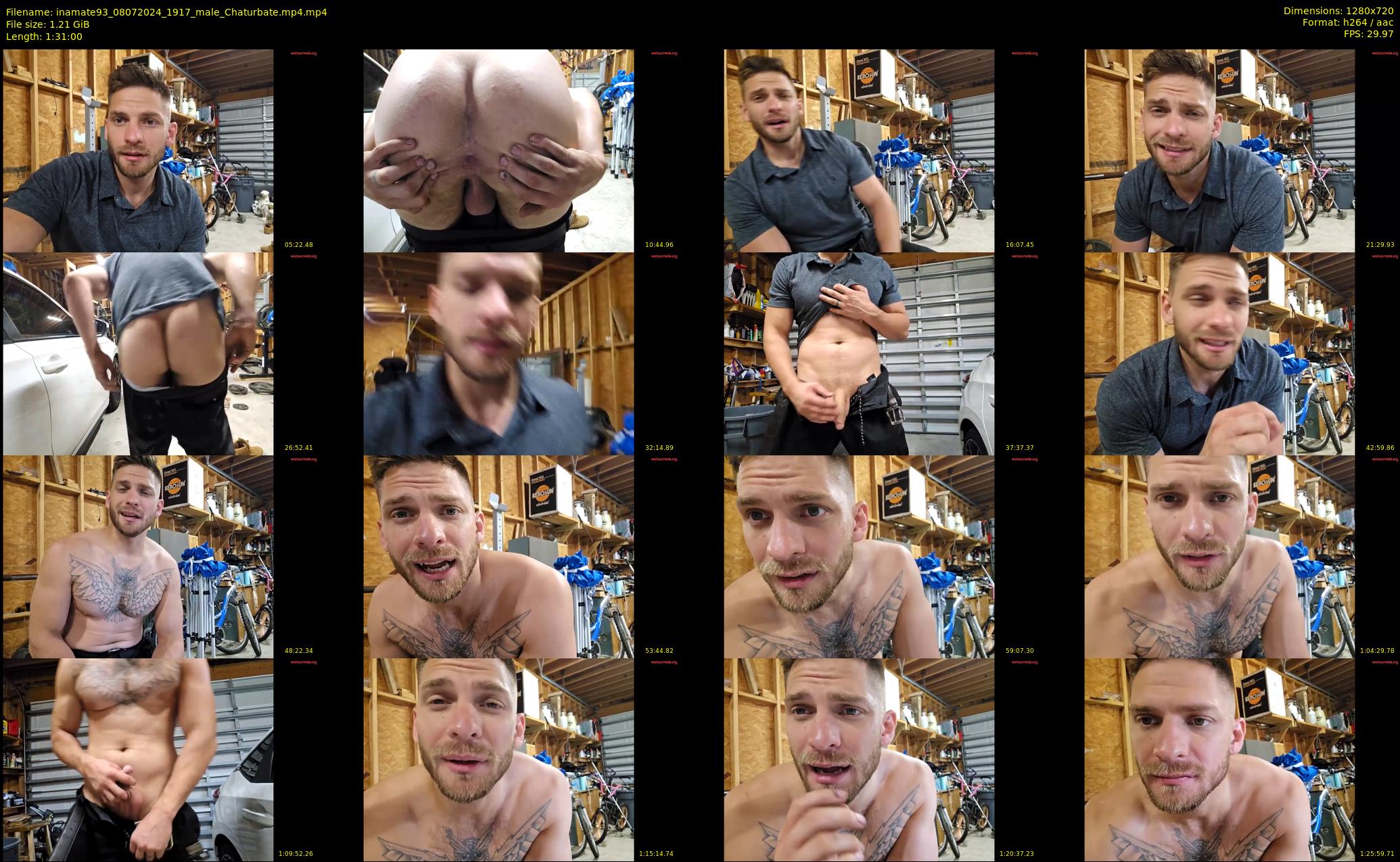inamate93 — 91 minute Chaturbate male cam show recording, 720p, Jul 8, 2024