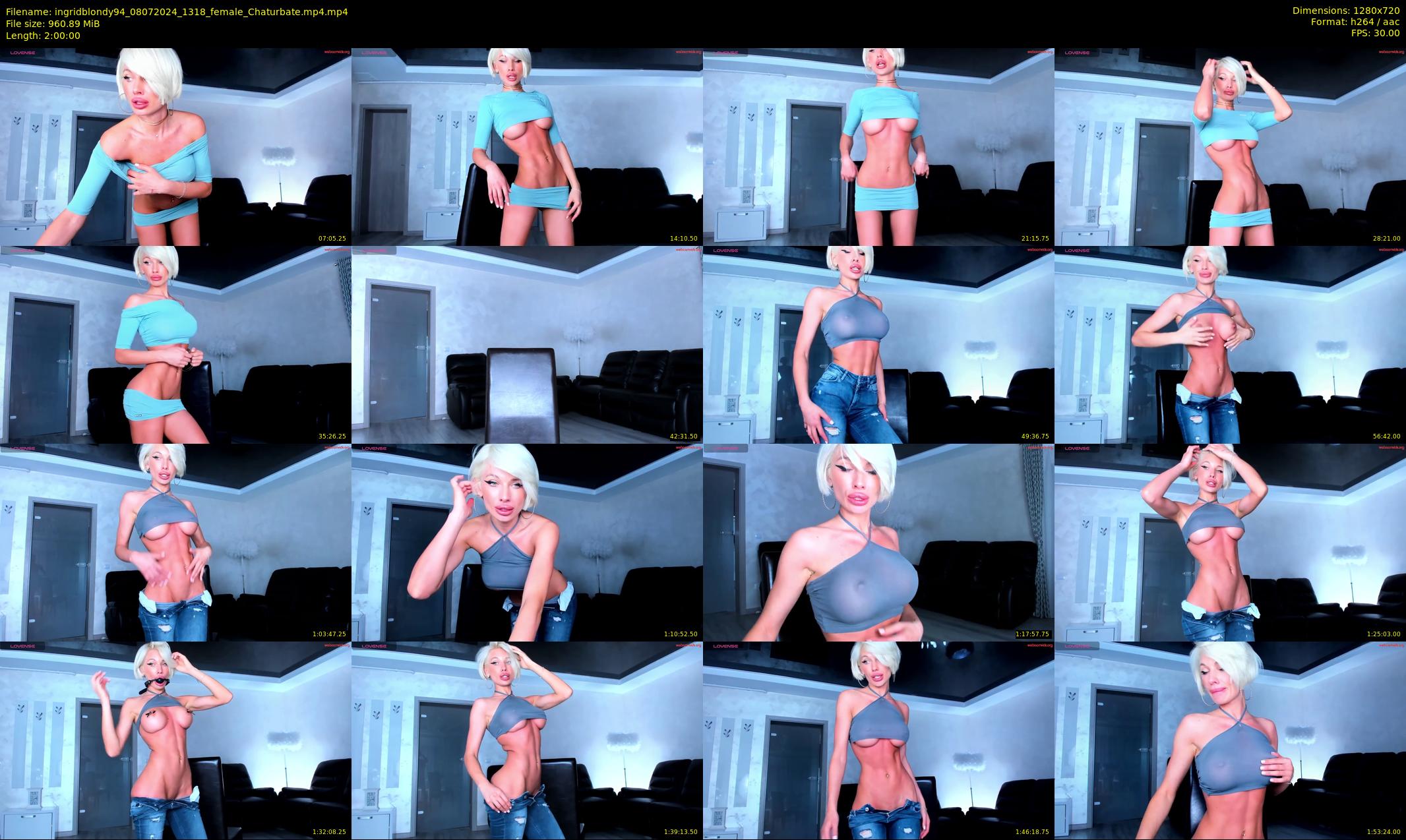 ingridblondy94 — 120 minute Chaturbate female cam show recording, 720p, Jul 8, 2024
