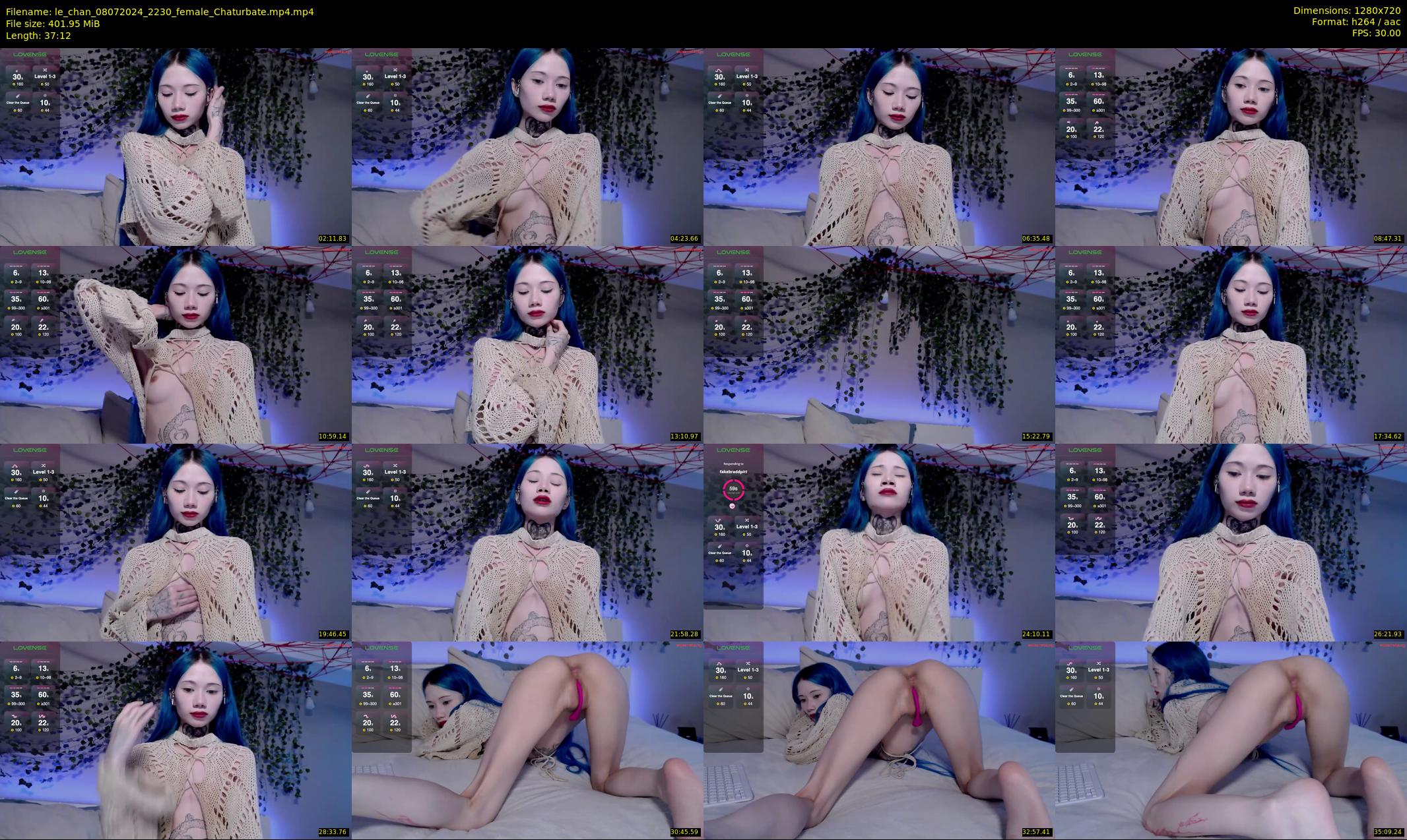 le_chan — 38 minute Chaturbate female cam show recording, 720p, Jul 8, 2024