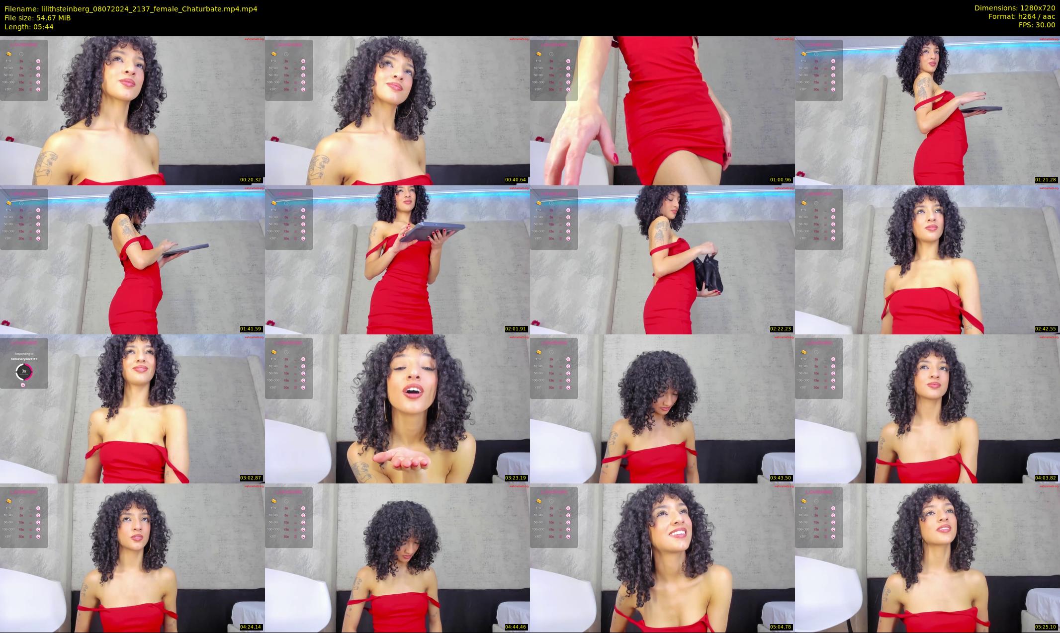 lilithsteinberg — 6 minute Chaturbate female cam show recording, 720p, Jul 8, 2024