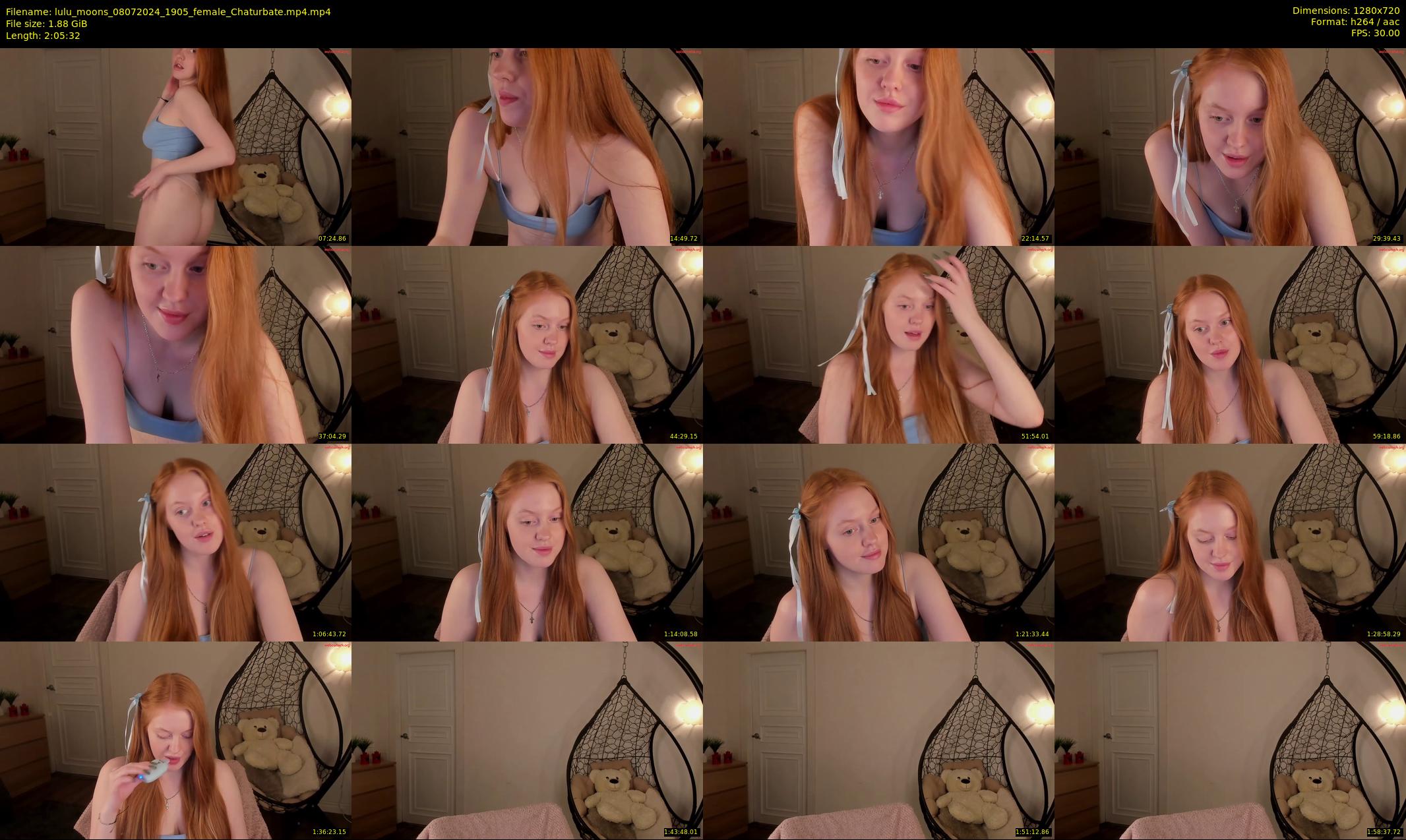 lulu_moons — 126 minute Chaturbate female cam show recording, 720p, Jul 8, 2024