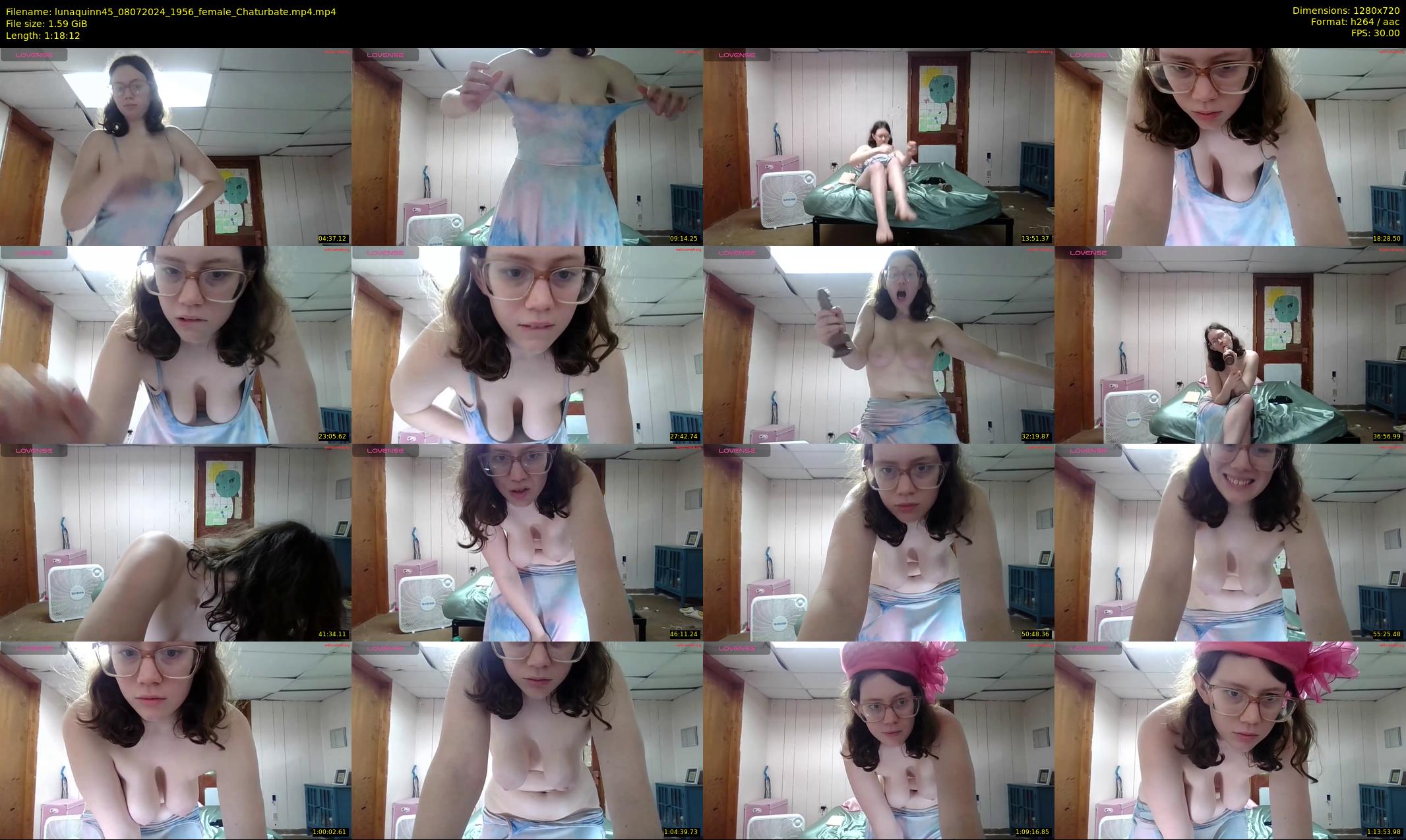 lunaquinn45 — 79 minute Chaturbate female cam show recording, 720p, Jul 8, 2024