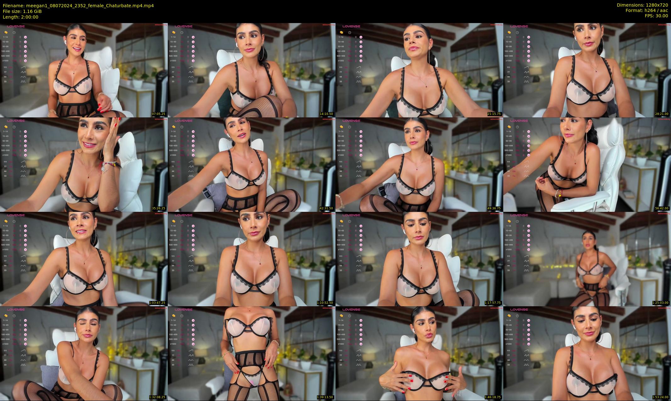 meegan1 — 120 minute Chaturbate female cam show recording, 720p, Jul 8, 2024
