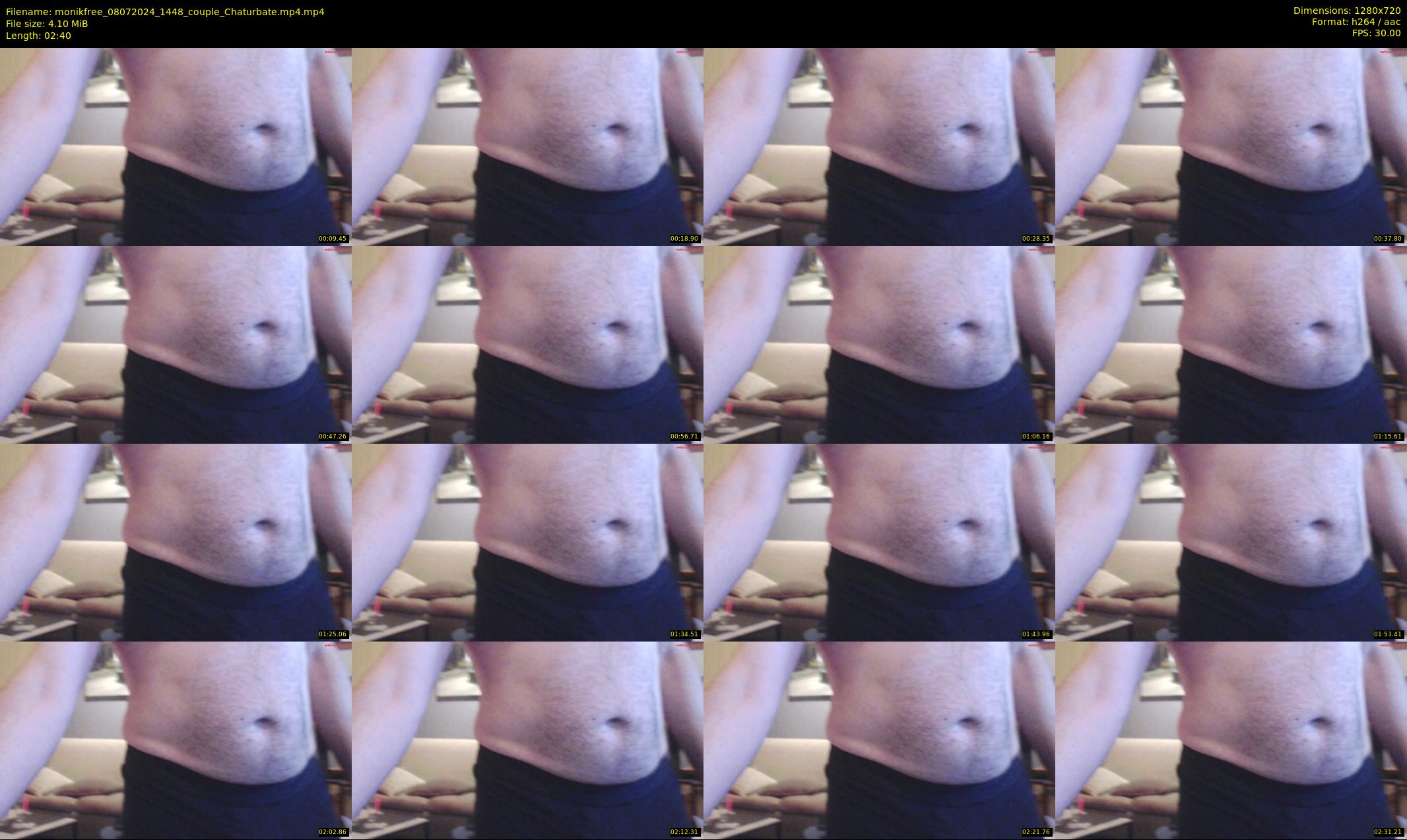 monikfree — 3 minute Chaturbate couple cam show recording, 720p, Jul 8, 2024