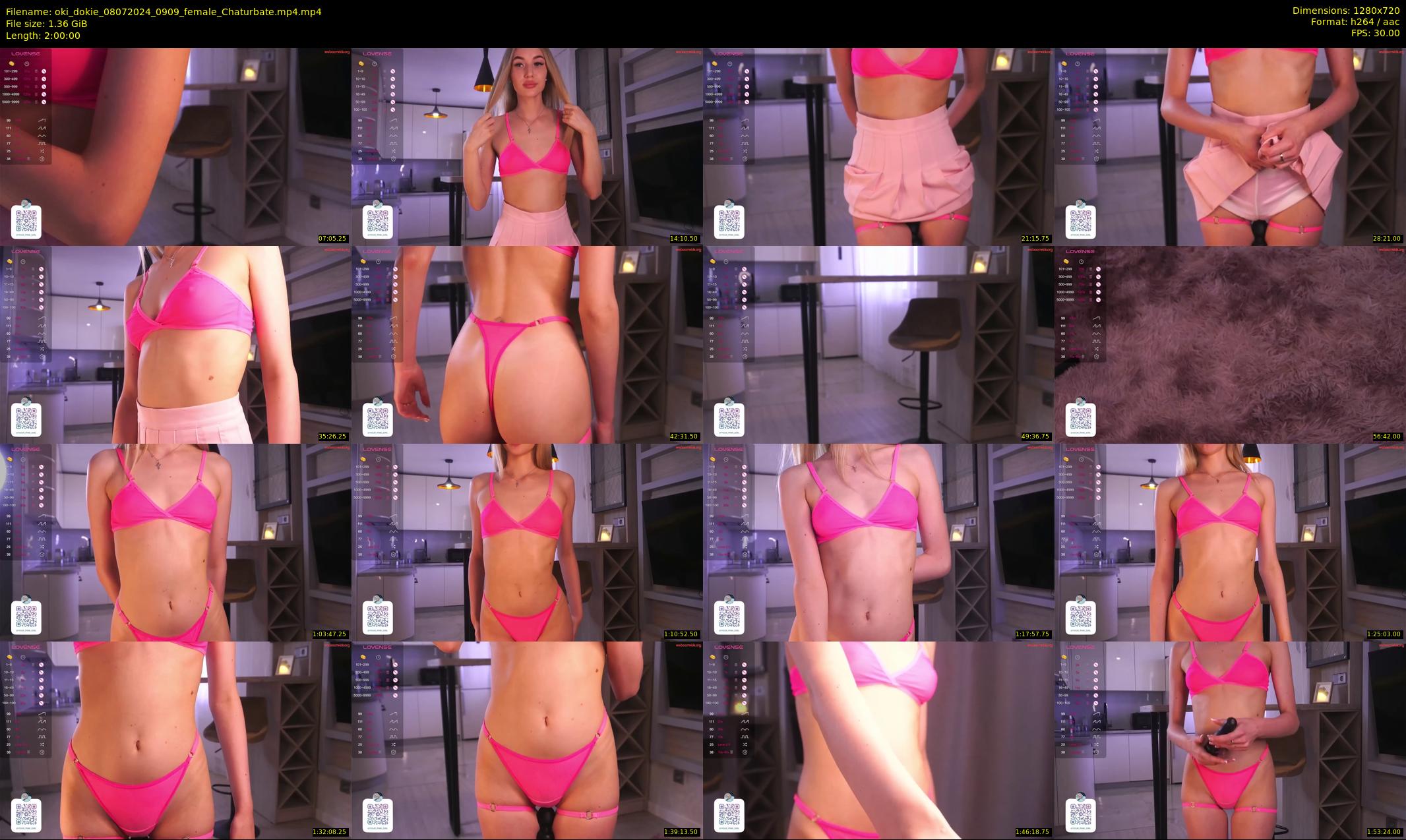 oki_dokie — 120 minute Chaturbate female cam show recording, 720p, Jul 8, 2024