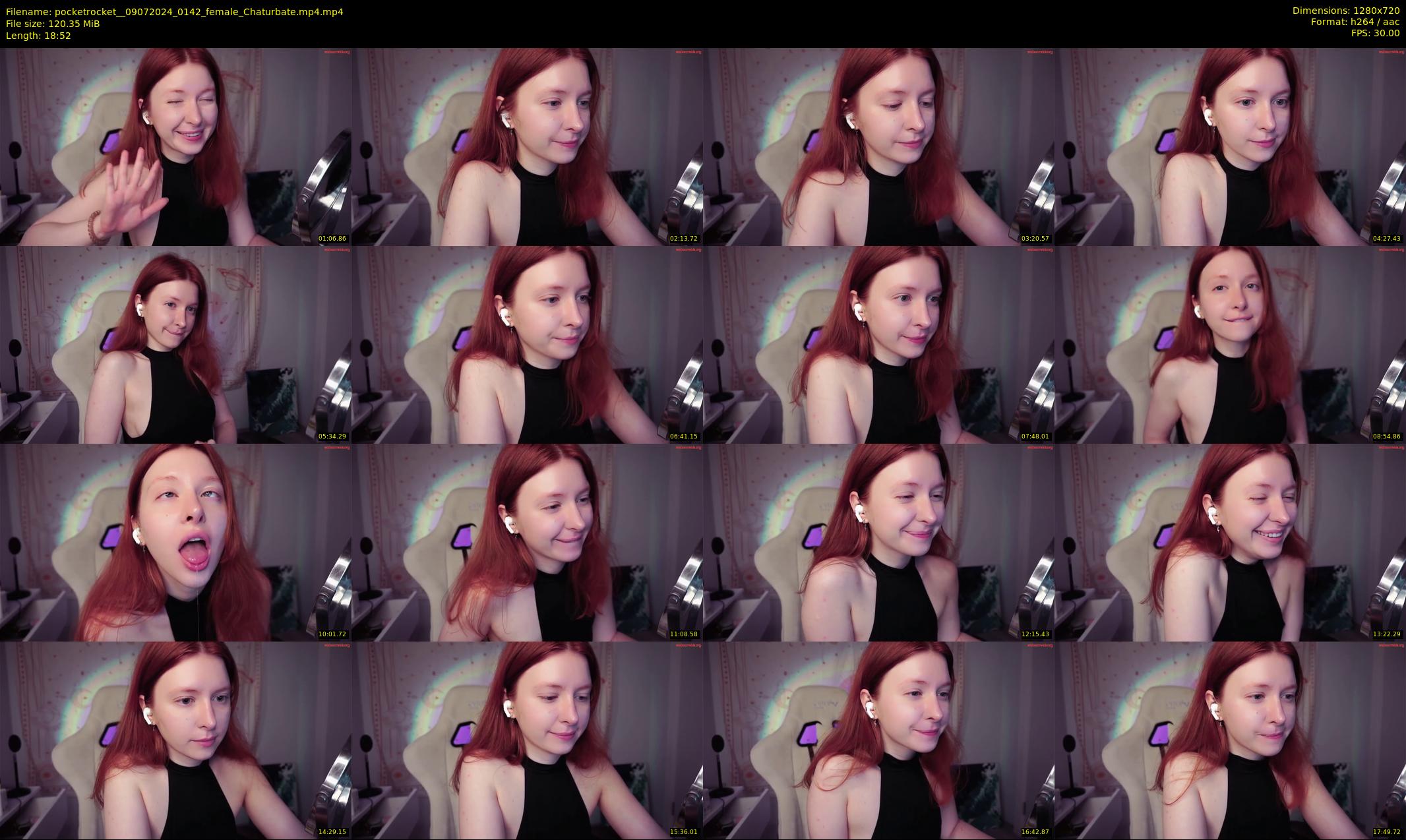 pocketrocket_ — 19 minute Chaturbate female cam show recording, 720p, Jul 9, 2024