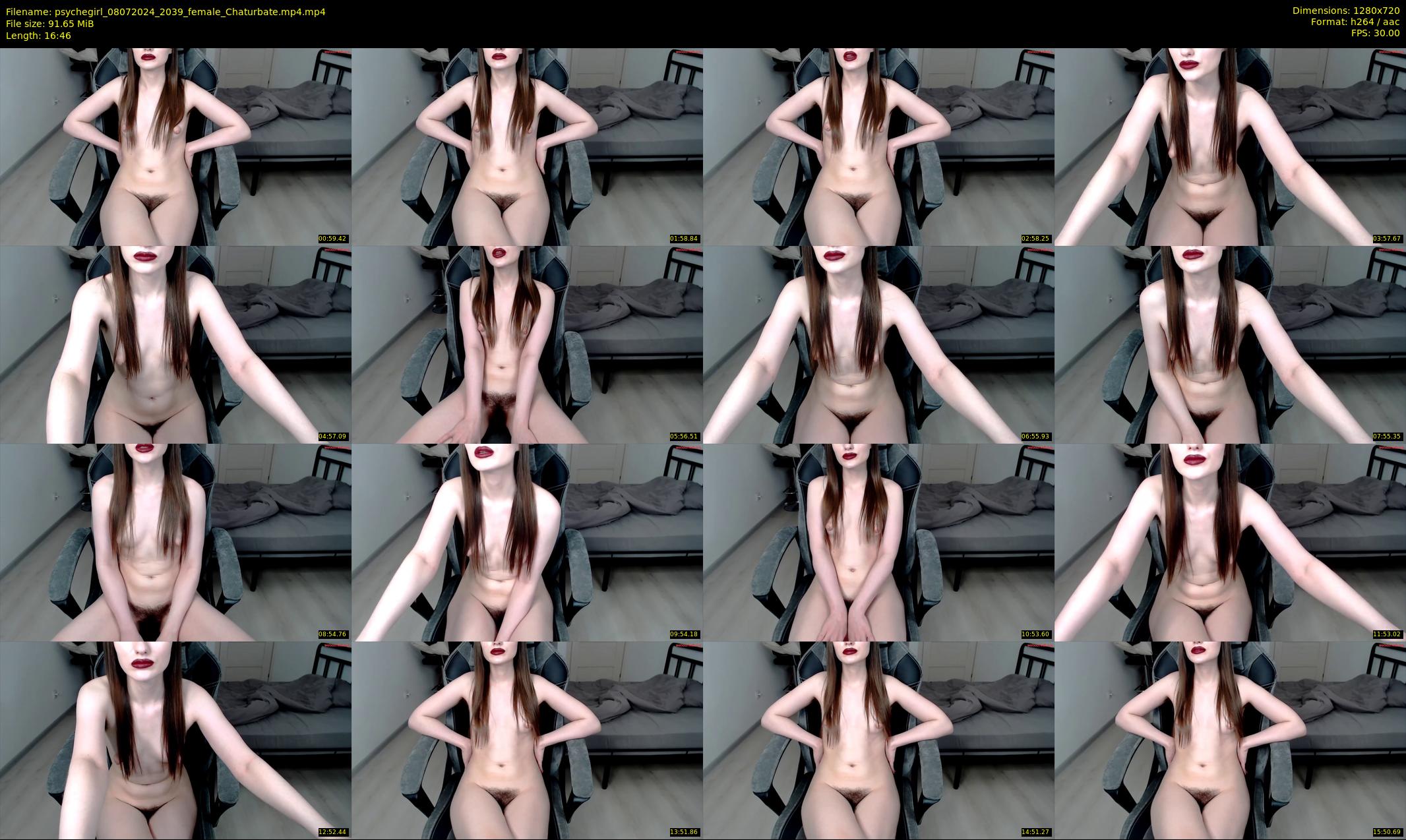 psychegirl — 17 minute Chaturbate female cam show recording, 720p, Jul 8, 2024