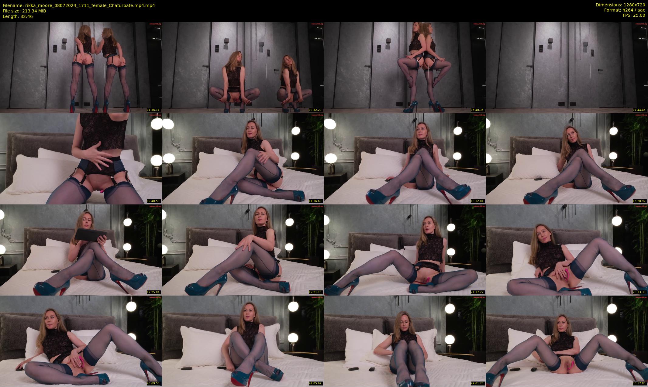 rikka_moore — 33 minute Chaturbate female cam show recording, 720p, Jul 8, 2024