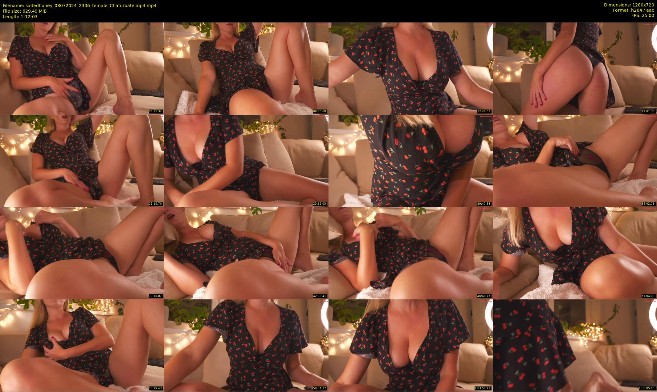 saltedhoney — 73 minute Chaturbate female cam show recording, 720p, Jul 8, 2024