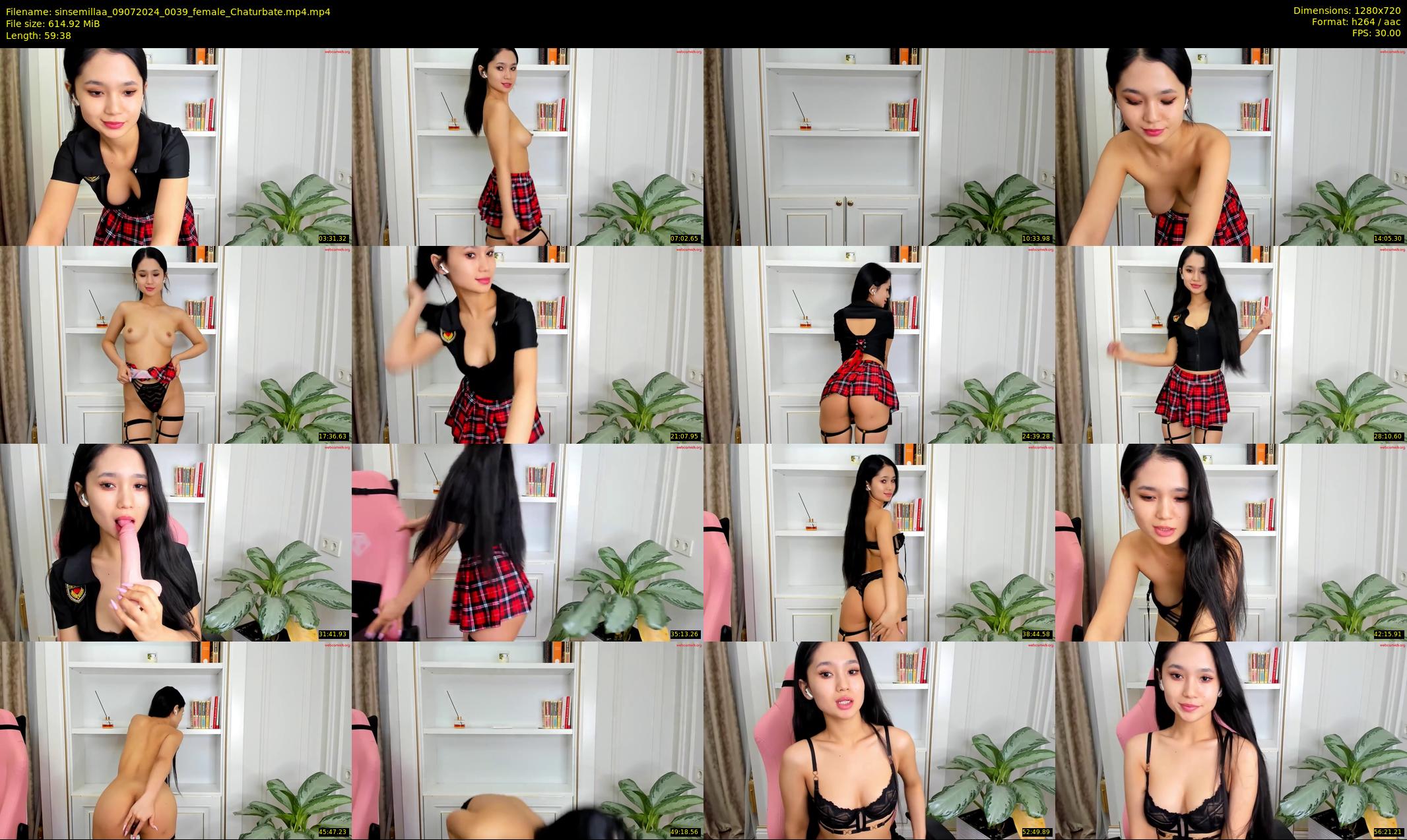 sinsemillaa — 60 minute Chaturbate female cam show recording, 720p, Jul 9, 2024