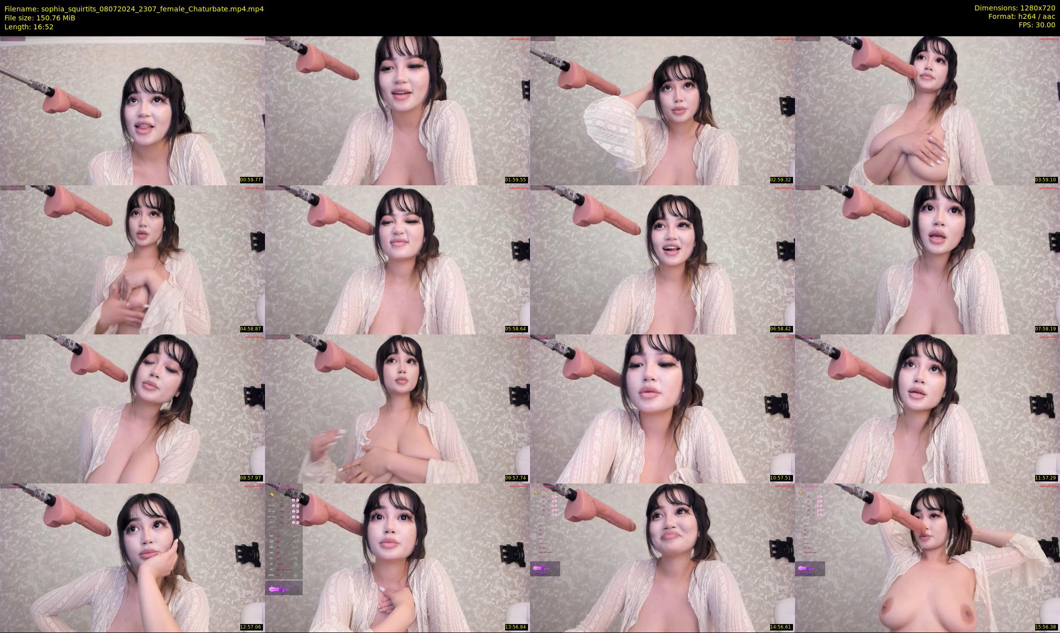 sophia_squirtits — 17 minute Chaturbate female cam show recording, 720p, Jul 8, 2024