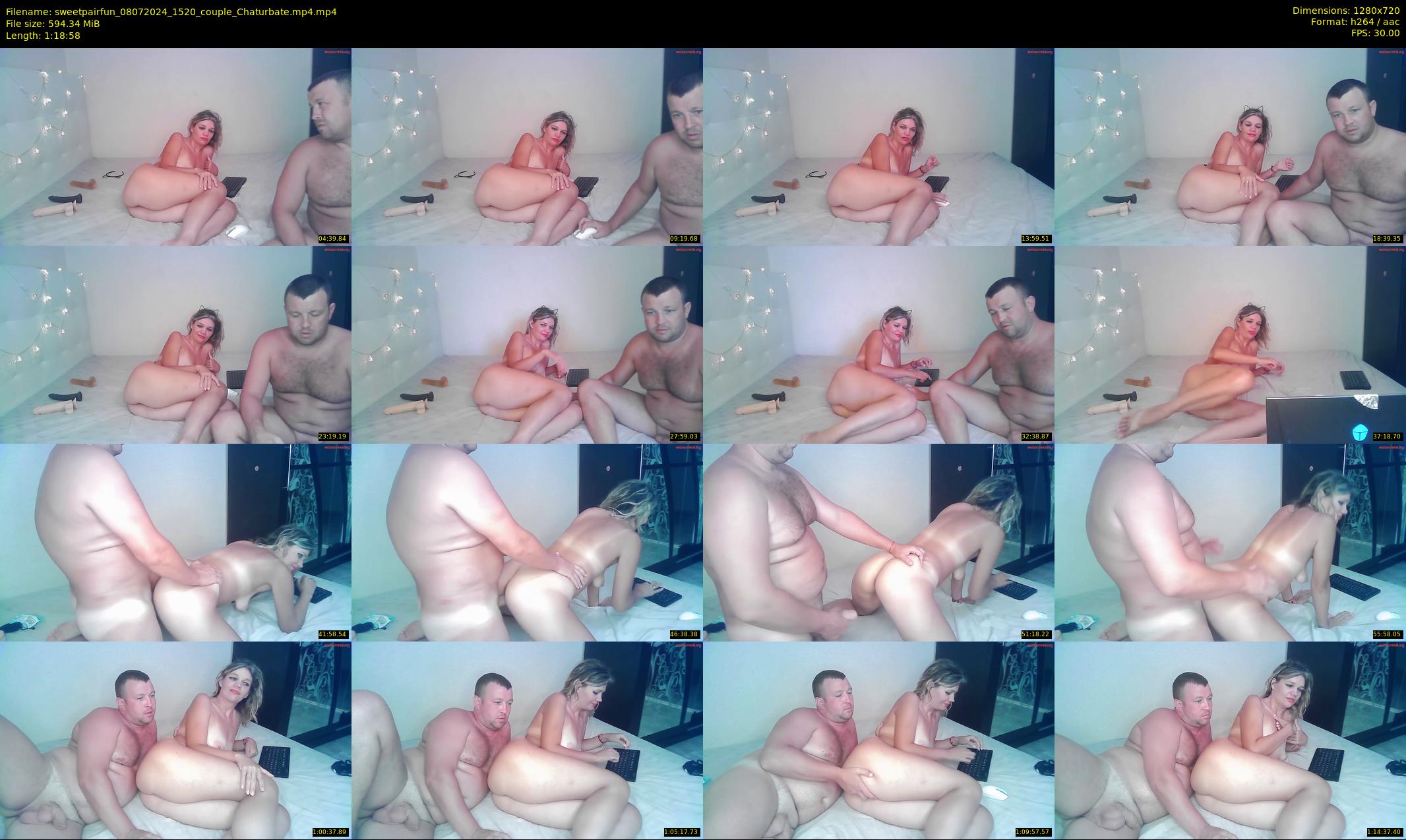 sweetpairfun — 79 minute Chaturbate couple cam show recording, 720p, Jul 8, 2024