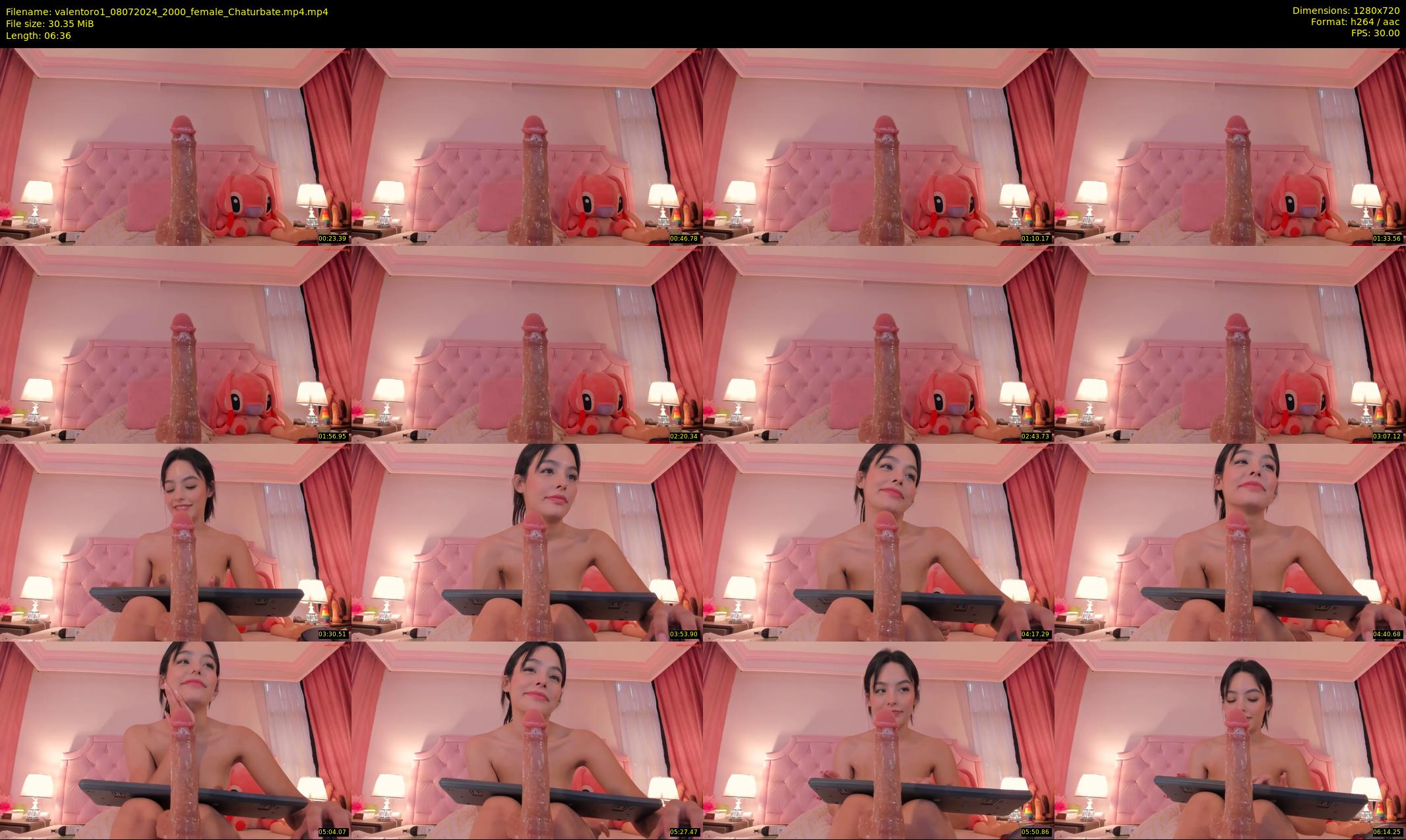 valentoro1 — 7 minute Chaturbate female cam show recording, 720p, Jul 8, 2024