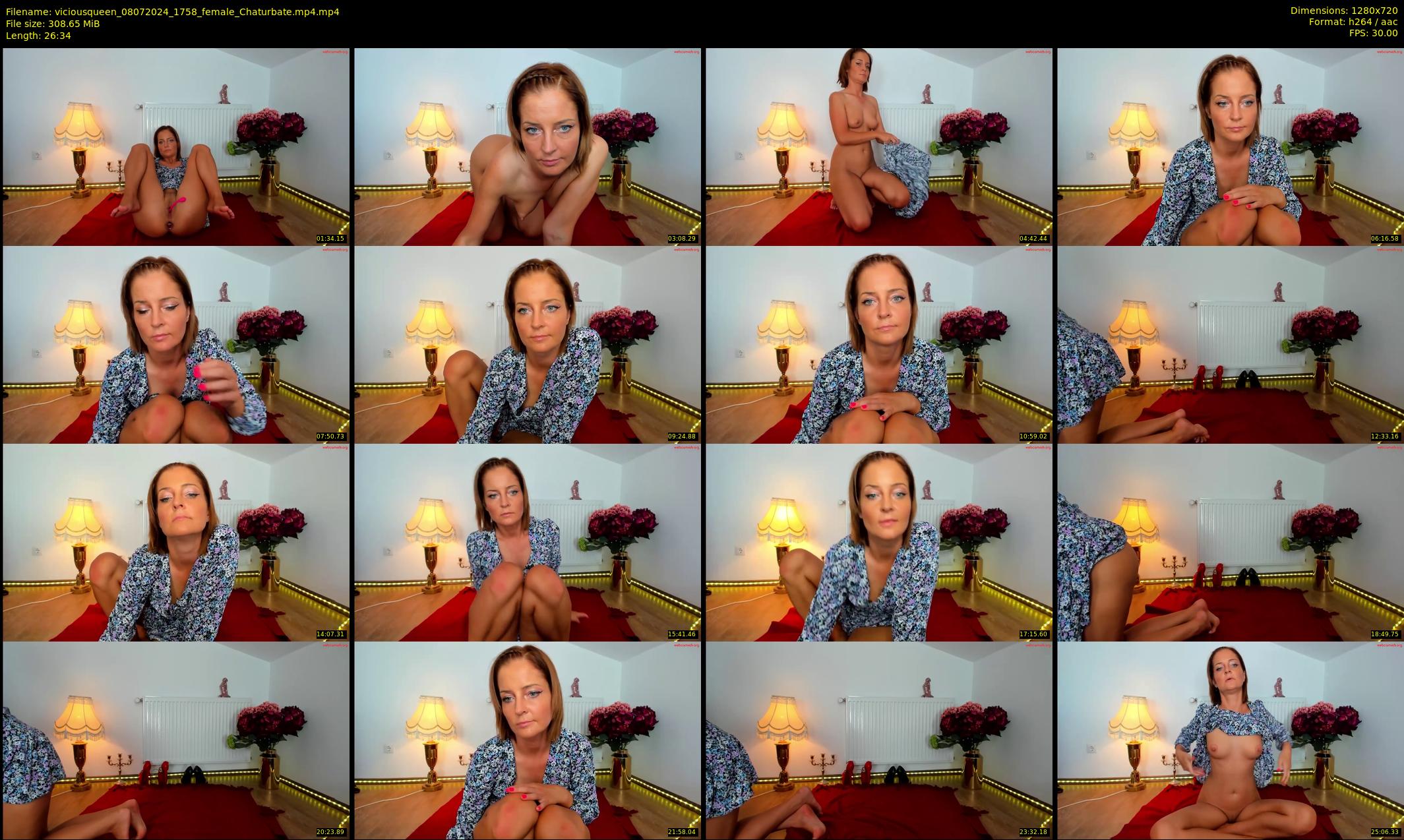 viciousqueen — 27 minute Chaturbate female cam show recording, 720p, Jul 8, 2024