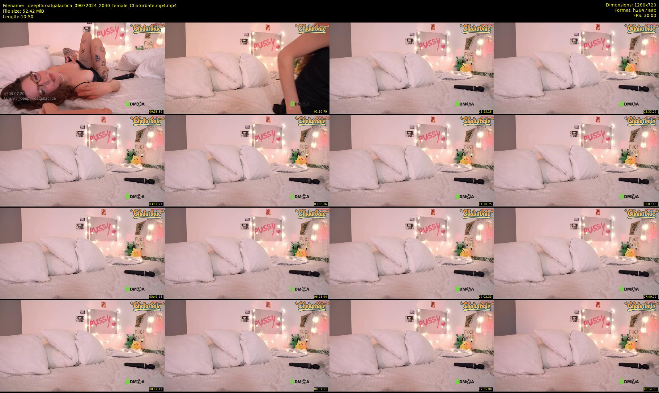 _deepthroatgalactica — 11 minute Chaturbate couple cam show recording, 720p, Jul 9, 2024
