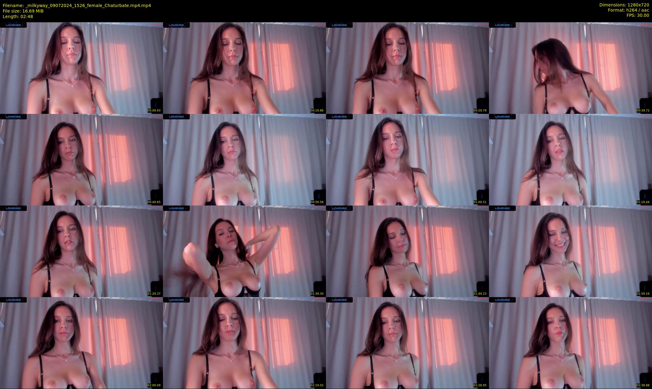 _milkyway — 3 minute Chaturbate female cam show recording, 720p, Jul 9, 2024
