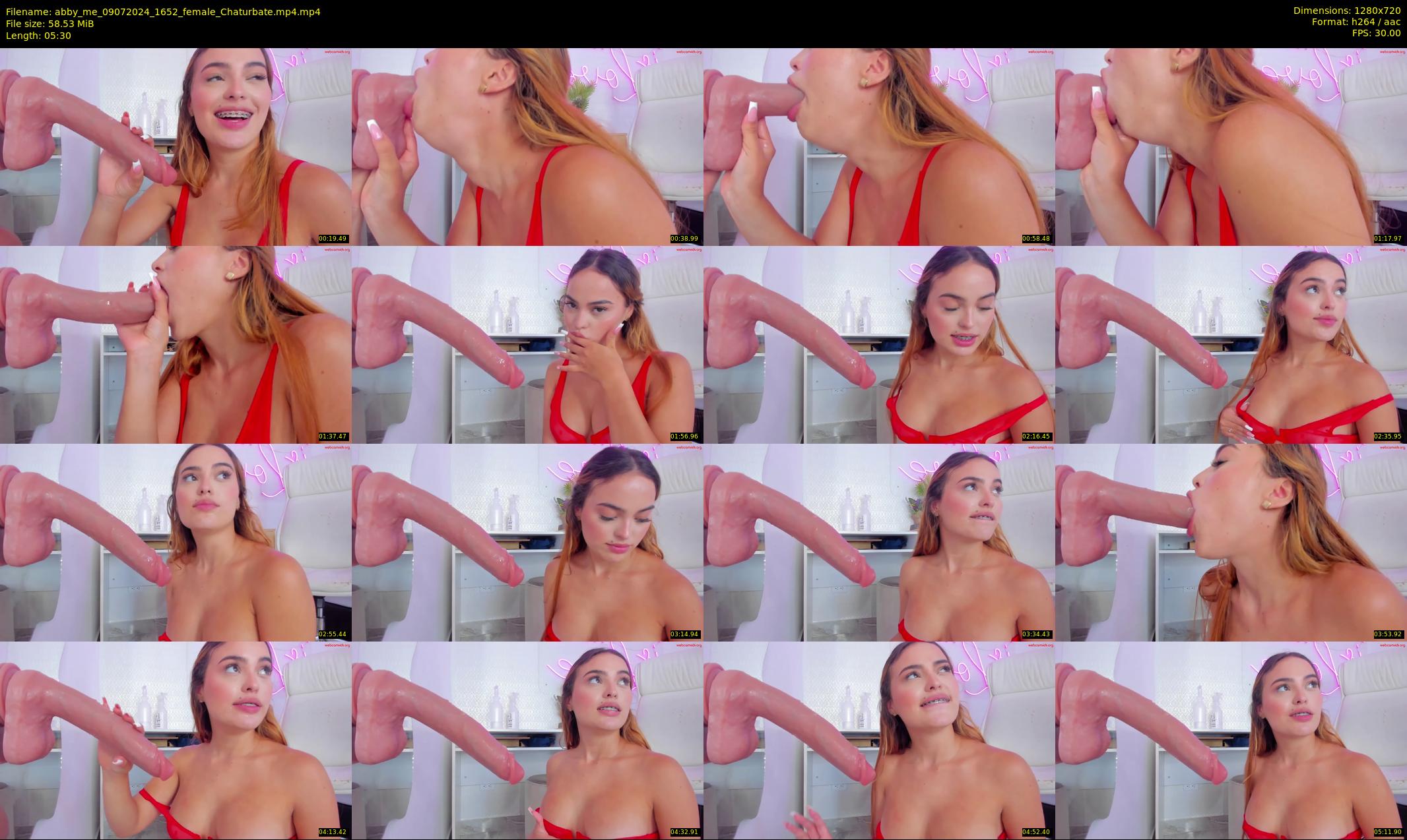 abby_me — 6 minute Chaturbate female cam show recording, 720p, Jul 9, 2024