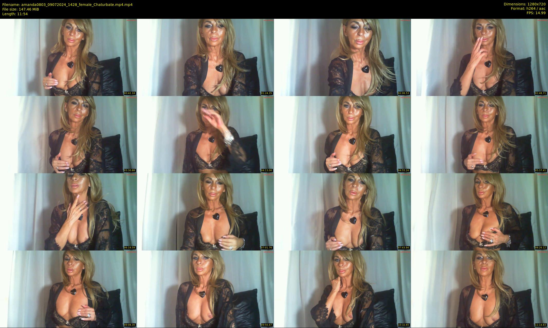 amanda0803 — 12 minute Chaturbate female cam show recording, 720p, Jul 9, 2024