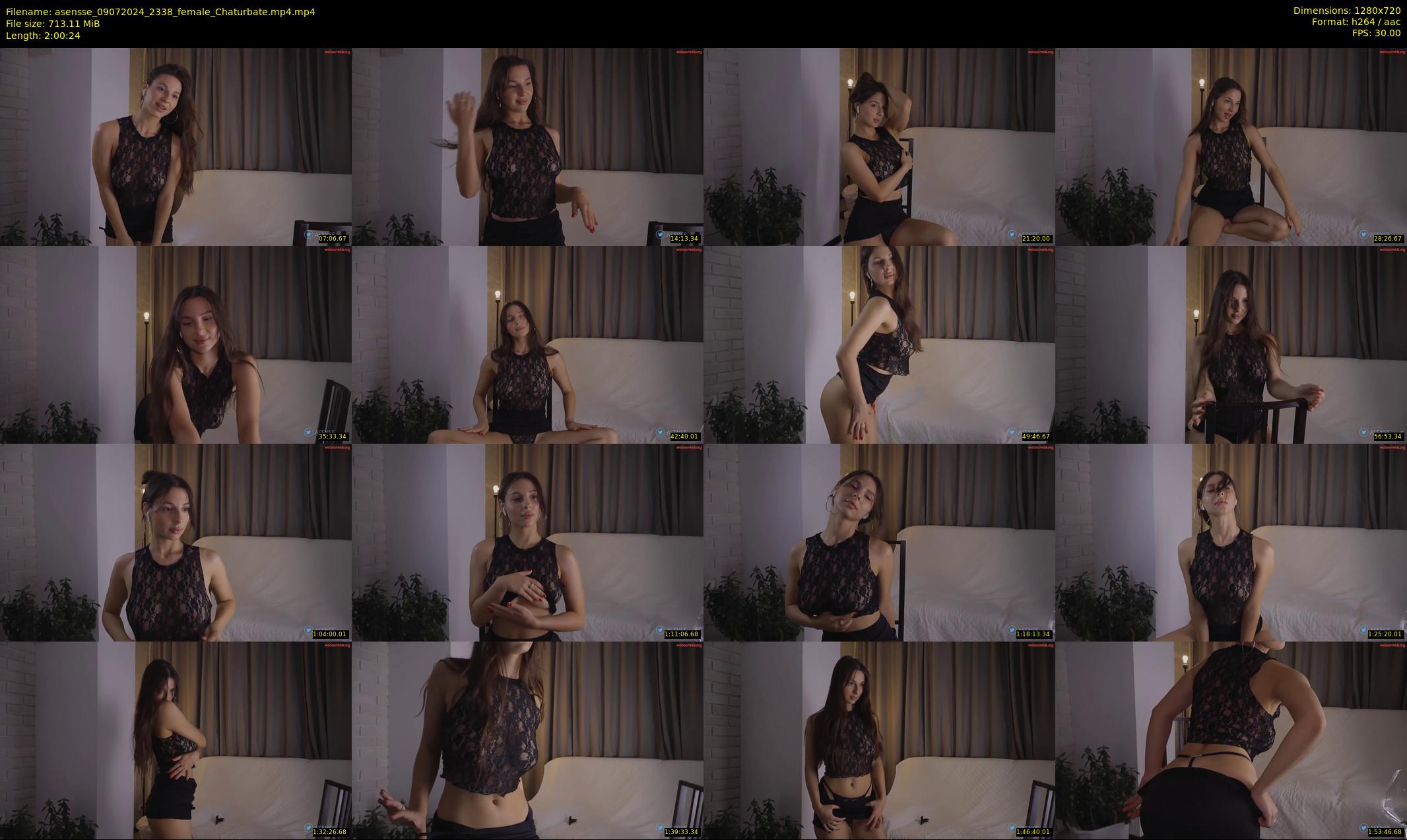 asensse — 121 minute Chaturbate female cam show recording, 720p, Jul 9, 2024