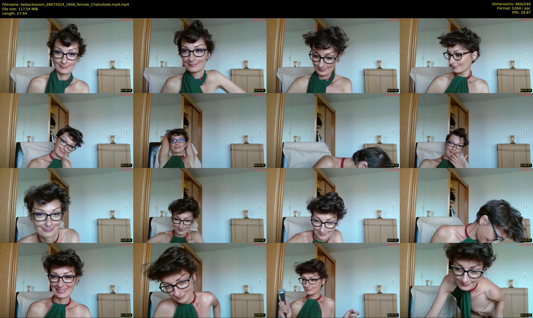 bebacksooon — 28 minute Chaturbate female cam show recording, 480p, Jul 9, 2024