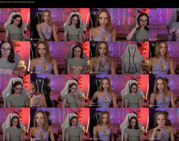 bright_diamonds_054 — 20 minute Chaturbate couple cam show recording, 720p, Jul 9, 2024