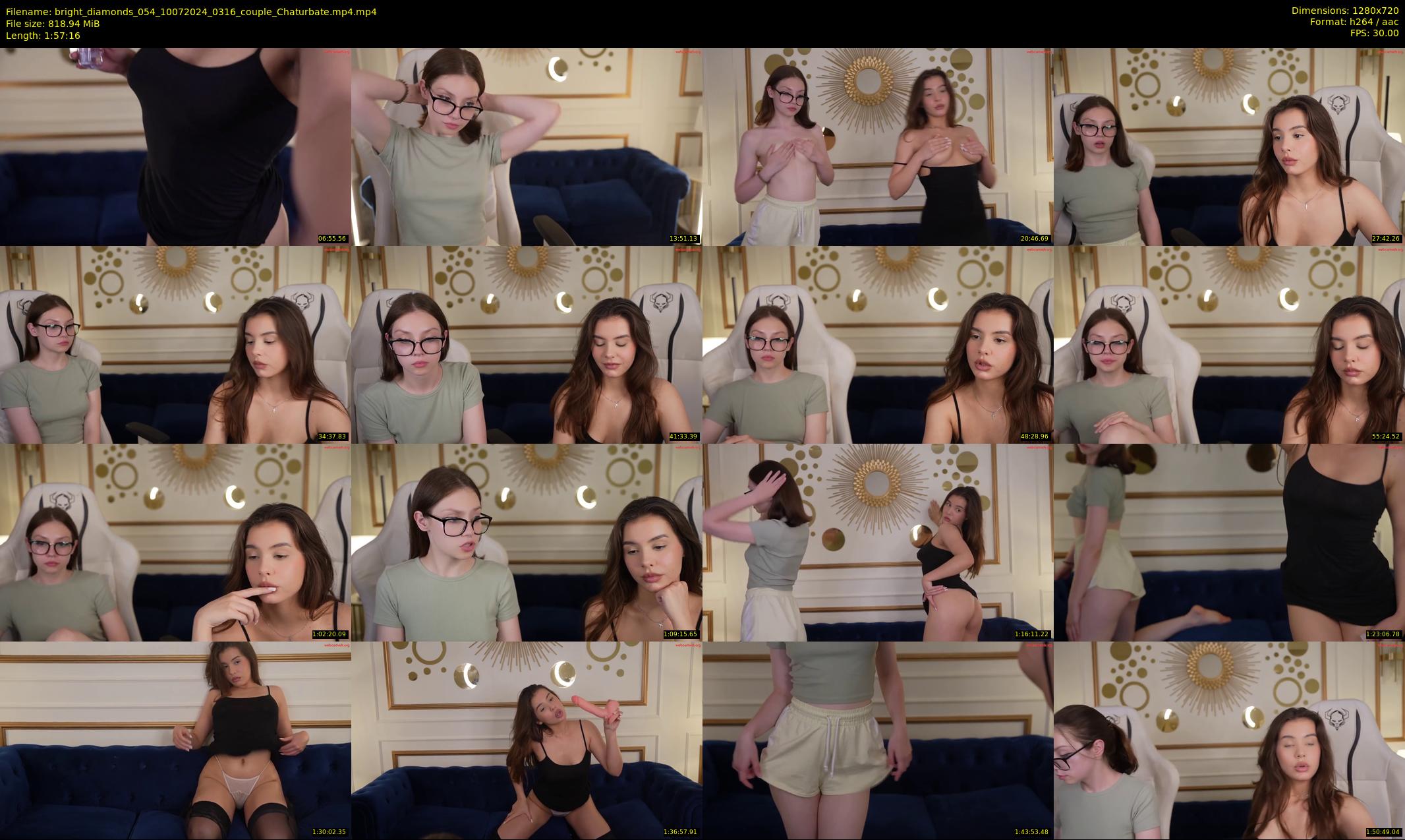 bright_diamonds_054 — 118 minute Chaturbate couple cam show recording, 720p, Jul 10, 2024