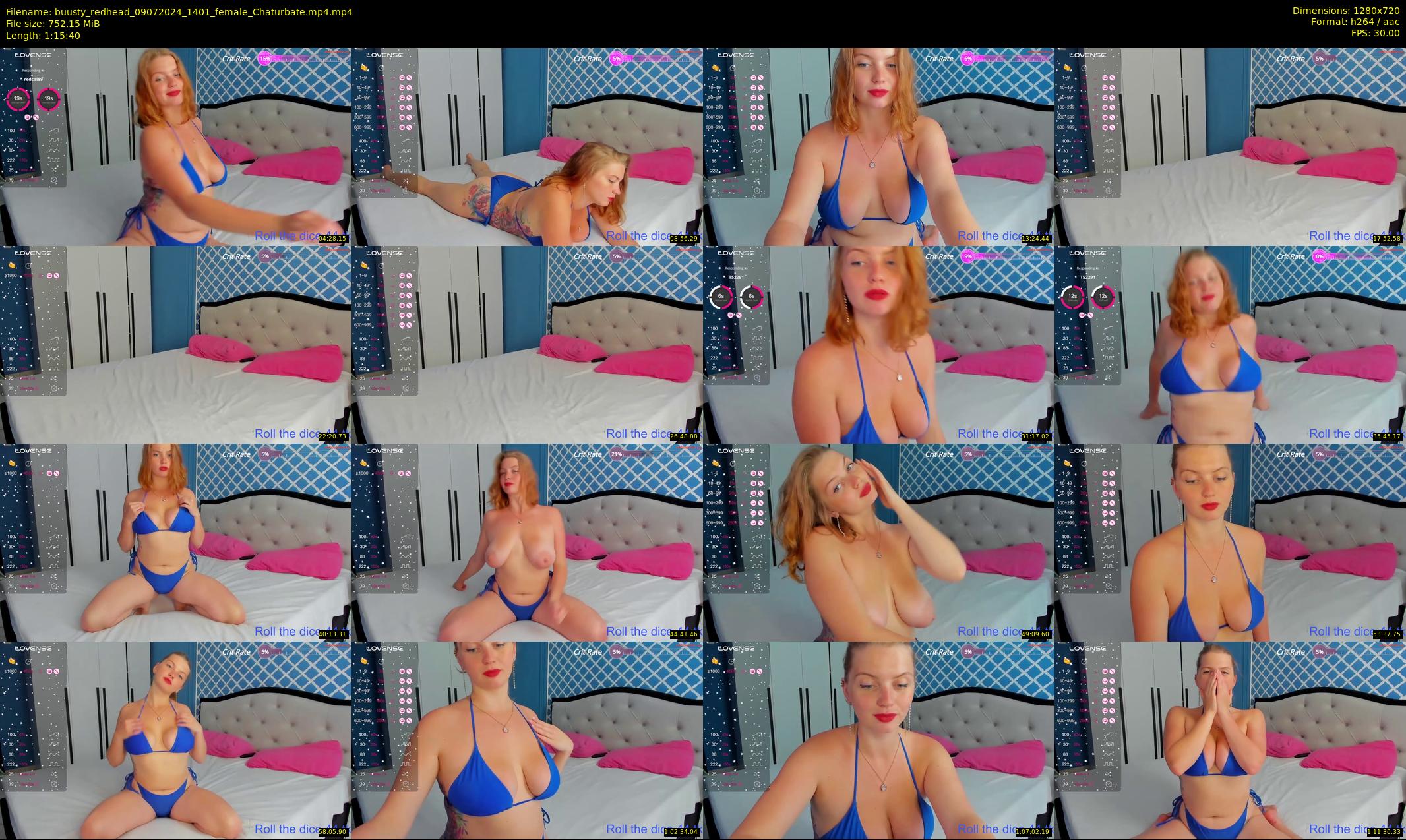 buusty_redhead — 76 minute Chaturbate female cam show recording, 720p, Jul 9, 2024