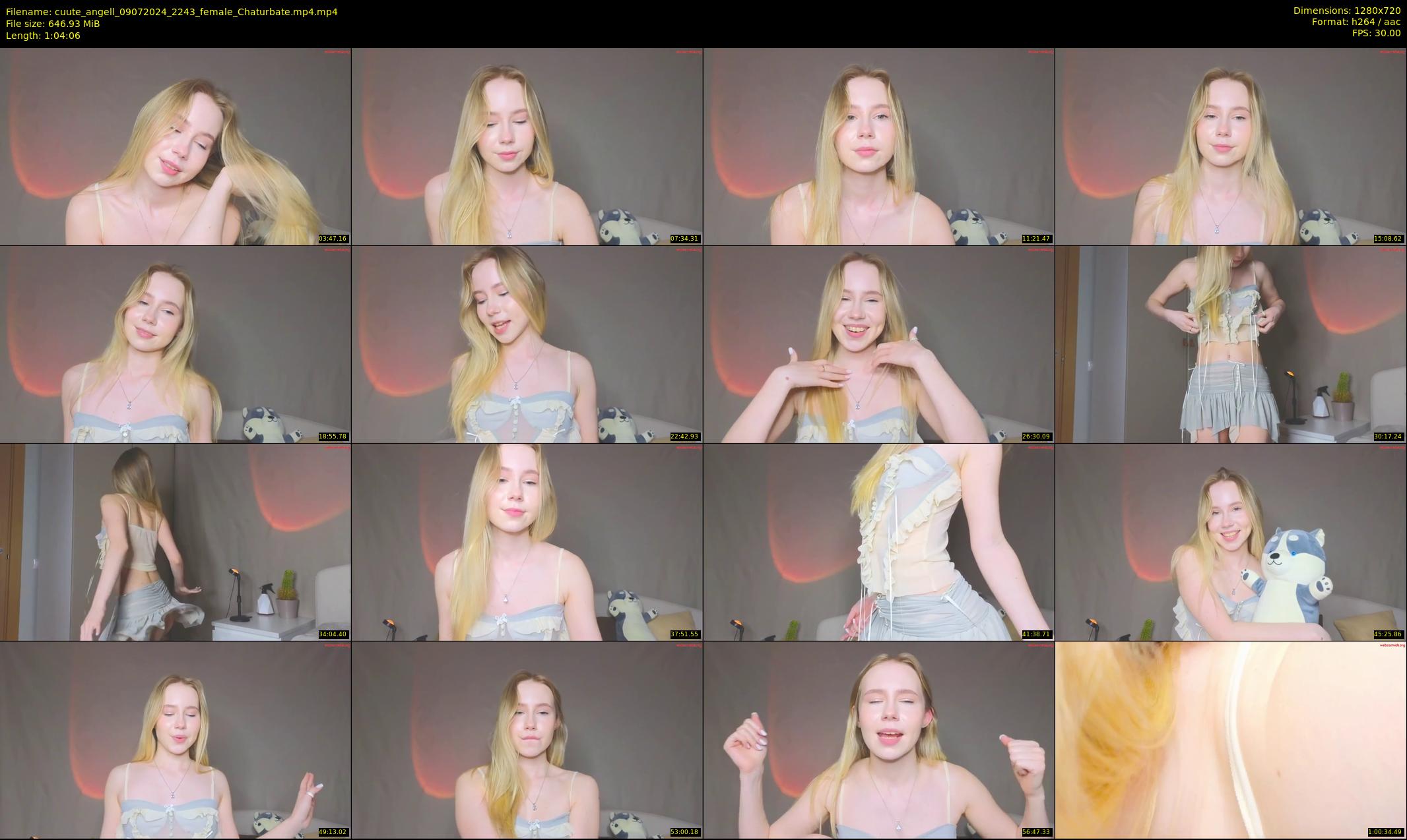 cuute_angell — 65 minute Chaturbate female cam show recording, 720p, Jul 9, 2024