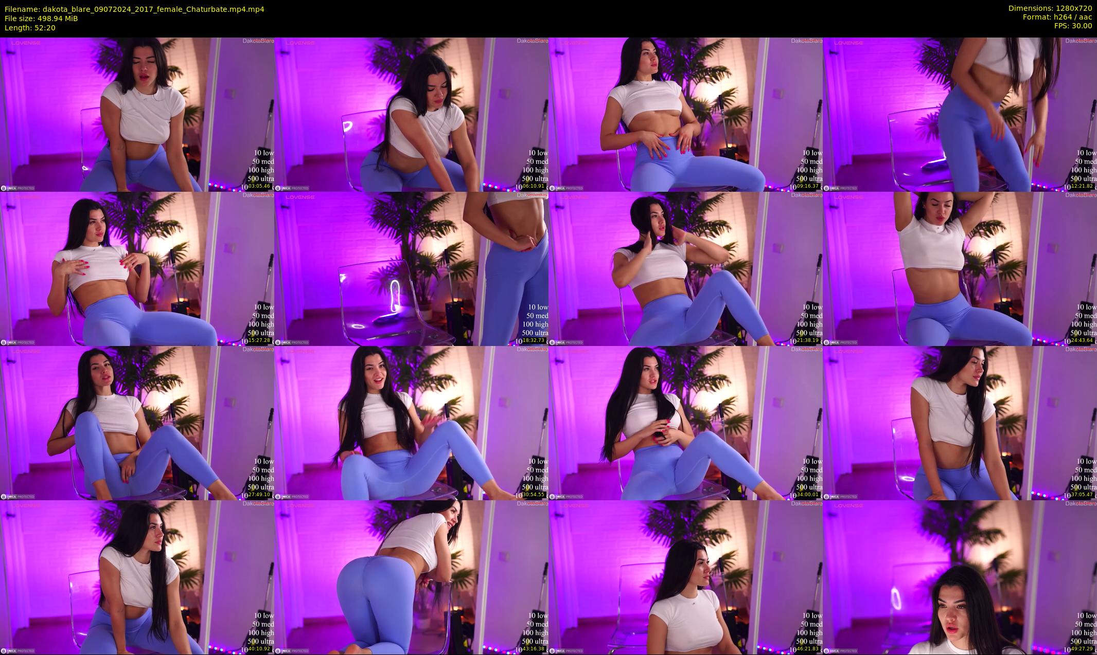 dakota_blare — 53 minute Chaturbate female cam show recording, 720p, Jul 9, 2024