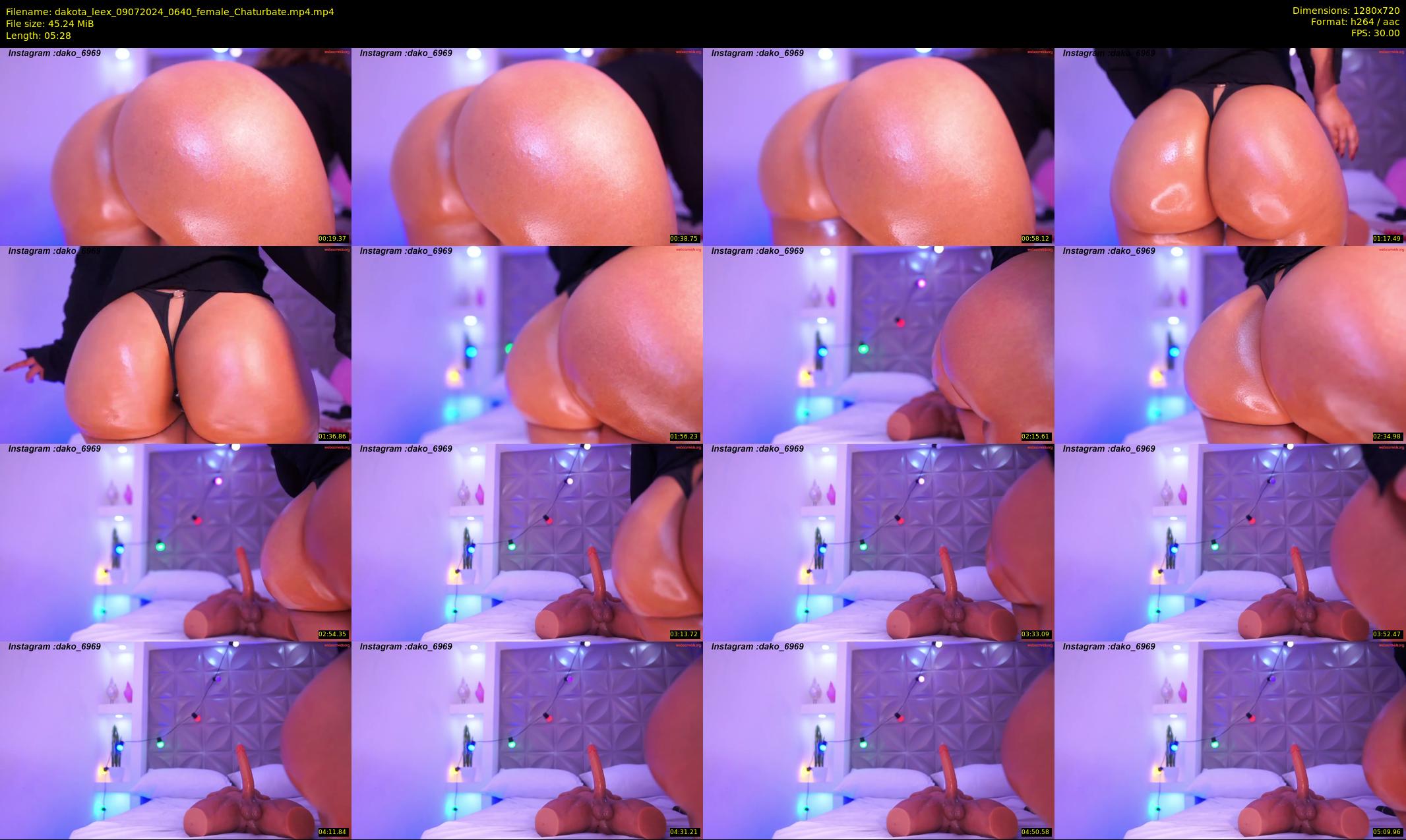 dakota_leex — 6 minute Chaturbate female cam show recording, 720p, Jul 9, 2024