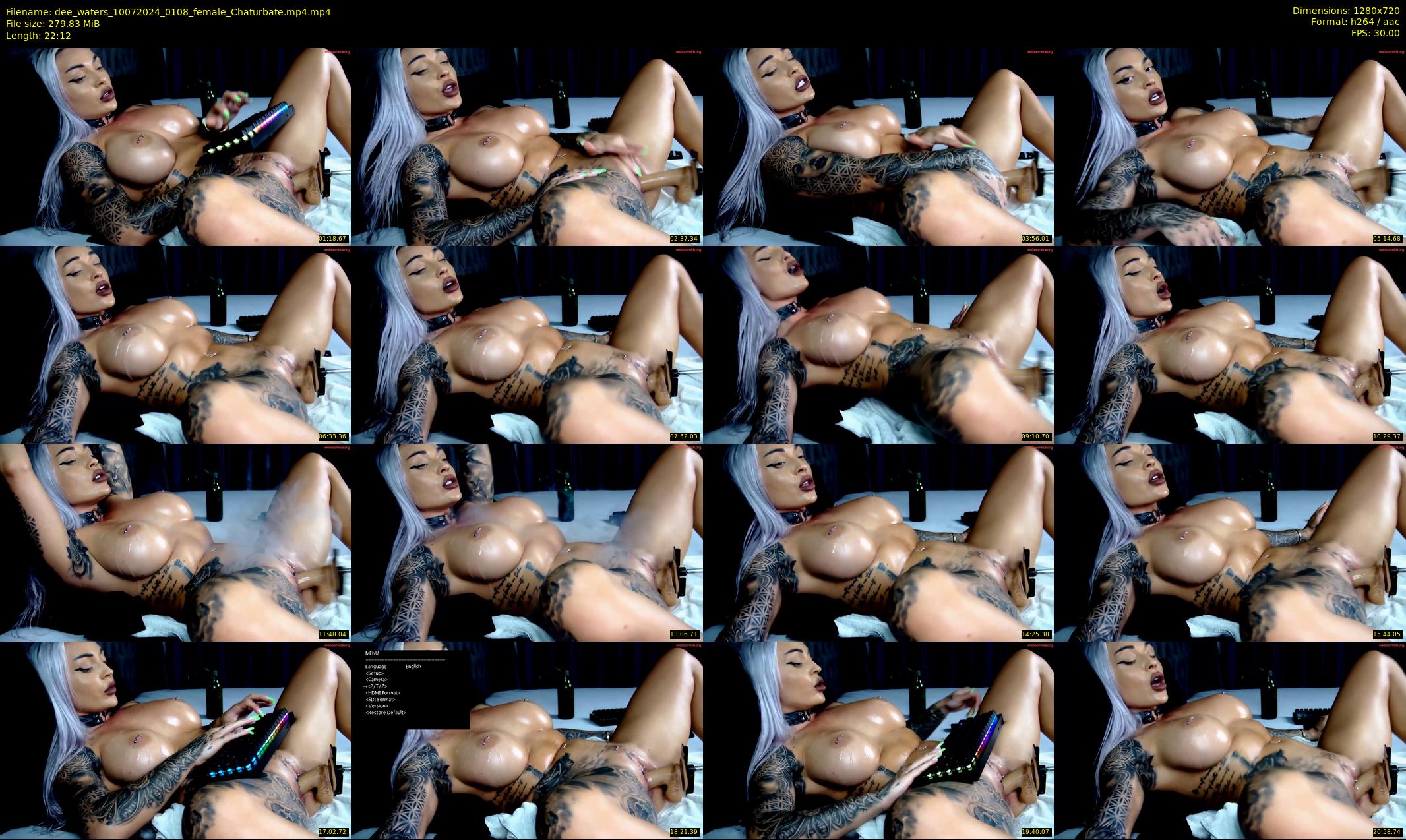 dee_waters — 23 minute Chaturbate female cam show recording, 720p, Jul 10, 2024