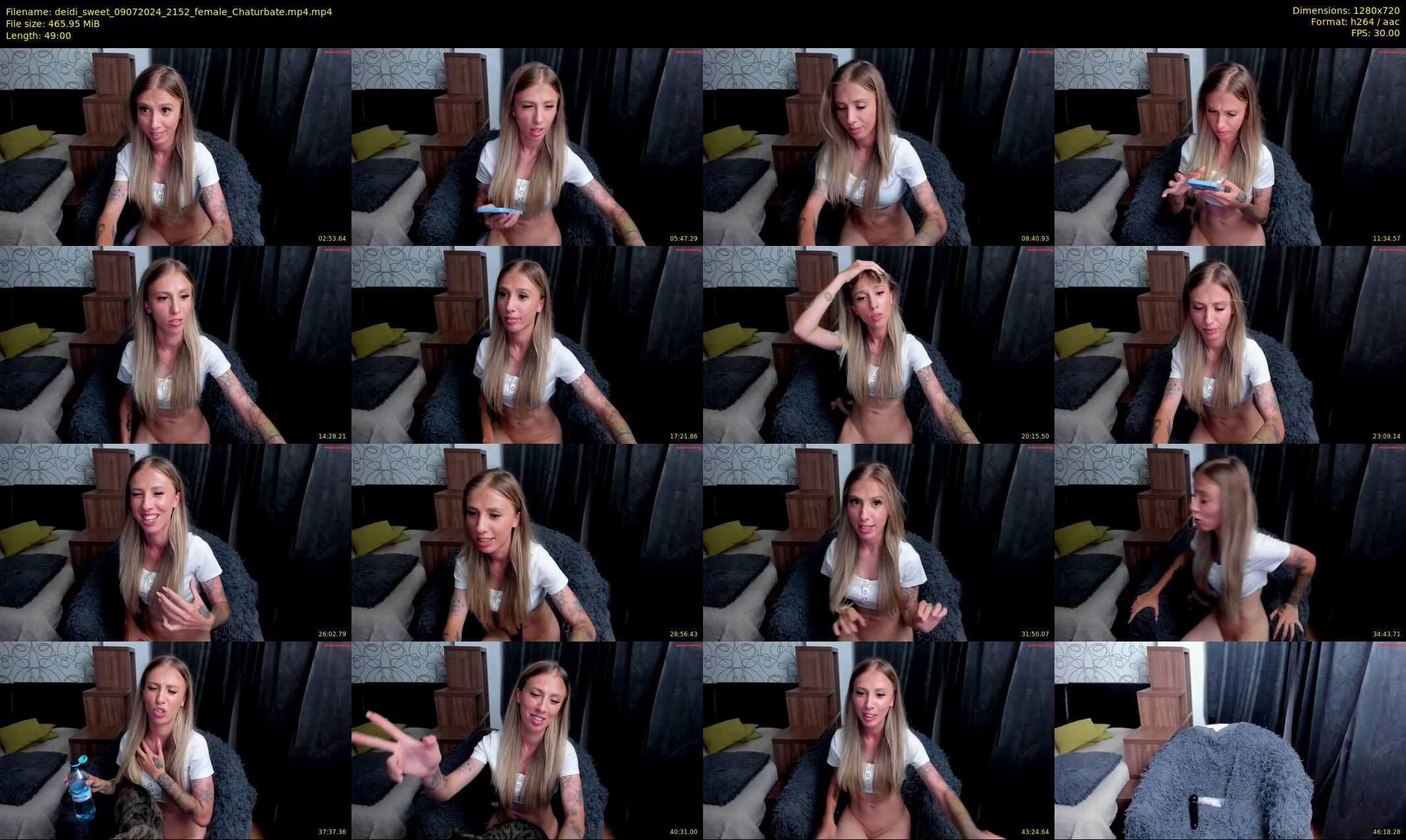 deidi_sweet — 49 minute Chaturbate female cam show recording, 720p, Jul 9, 2024