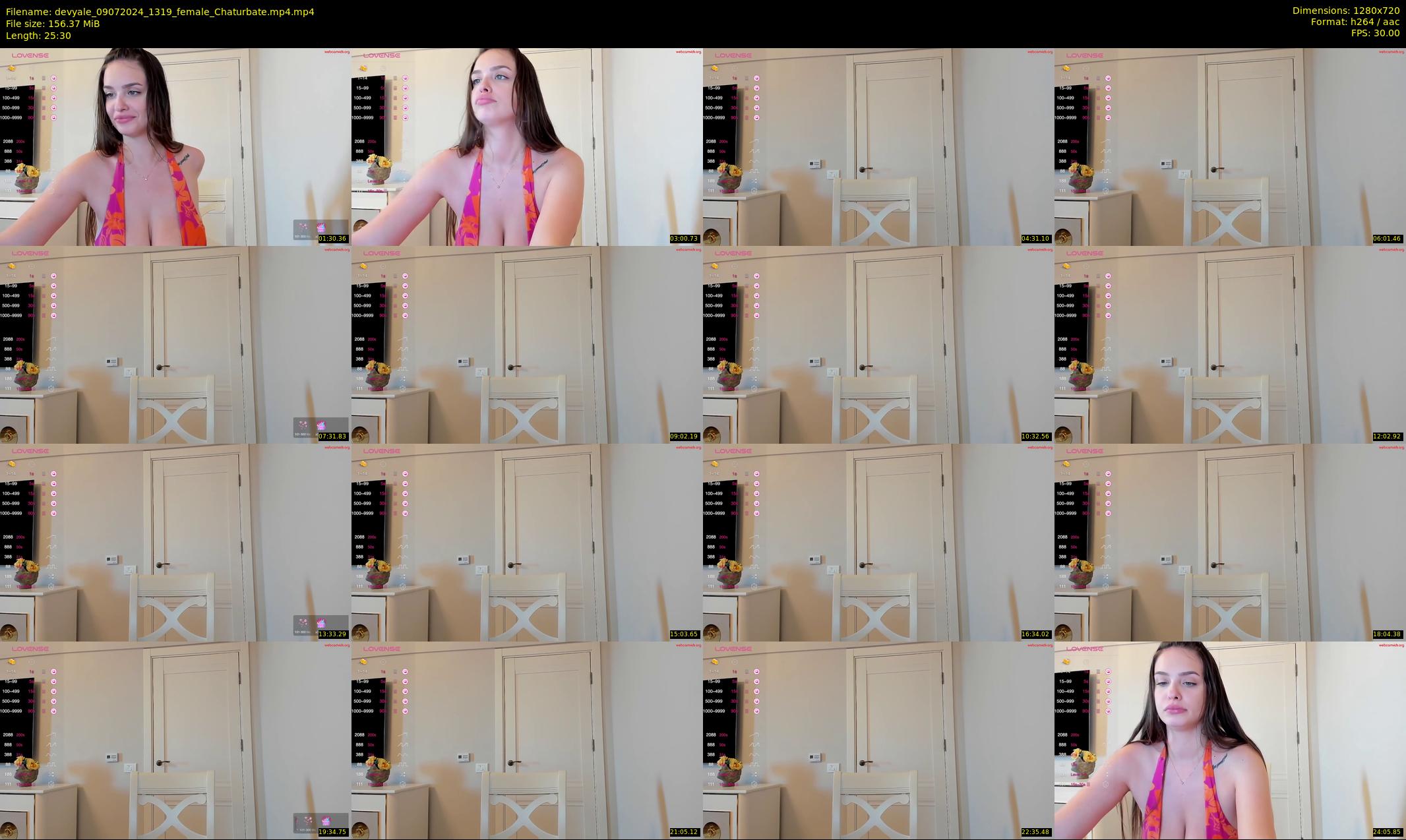 devyale — 26 minute Chaturbate female cam show recording, 720p, Jul 9, 2024