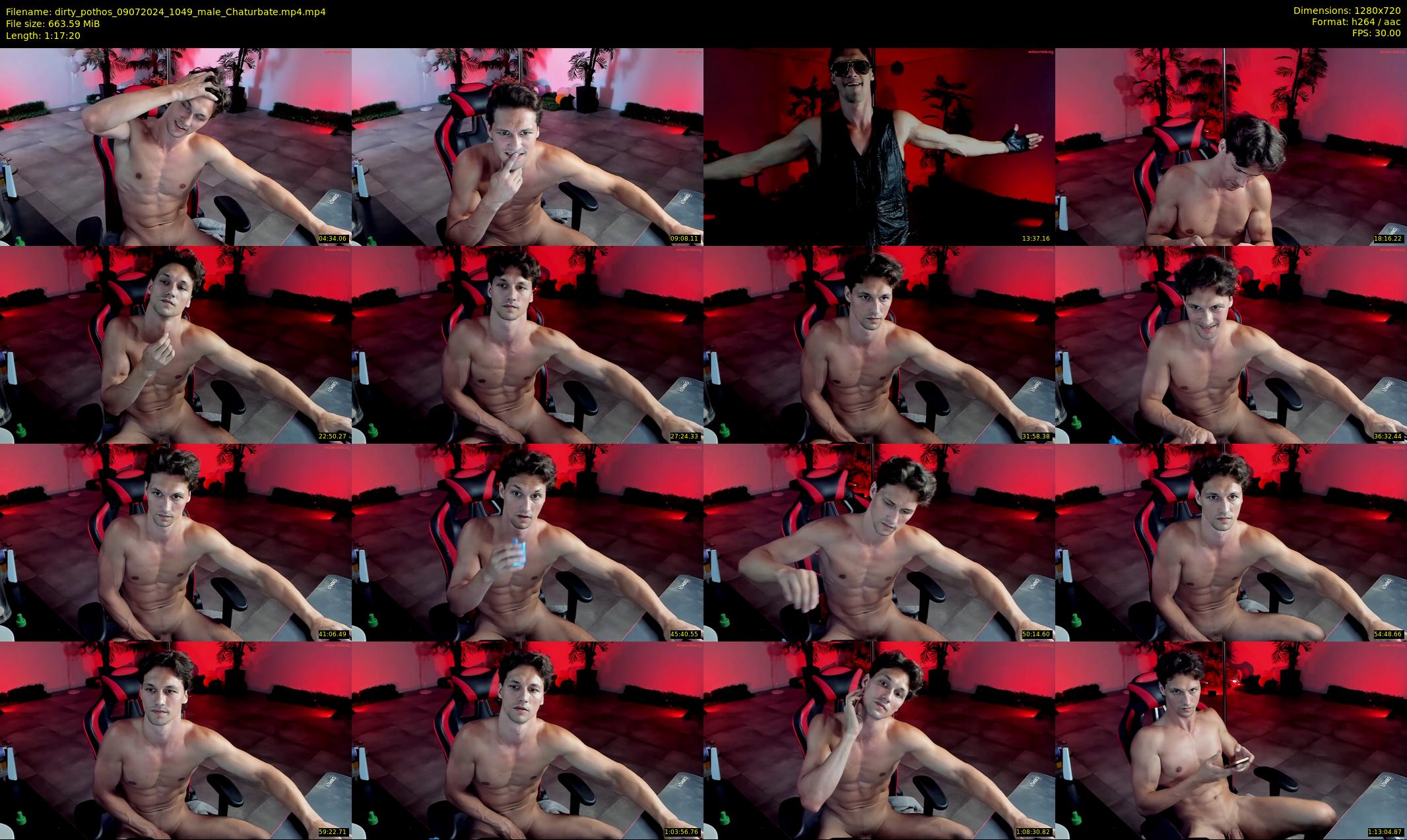 dirty_pothos — 78 minute Chaturbate male cam show recording, 720p, Jul 9, 2024