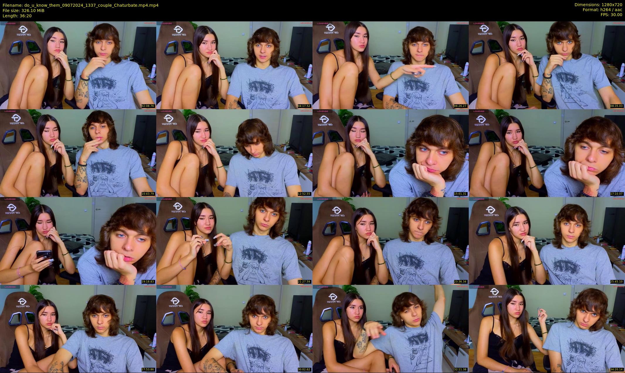 do_u_know_them — 37 minute Chaturbate couple cam show recording, 720p, Jul 9, 2024