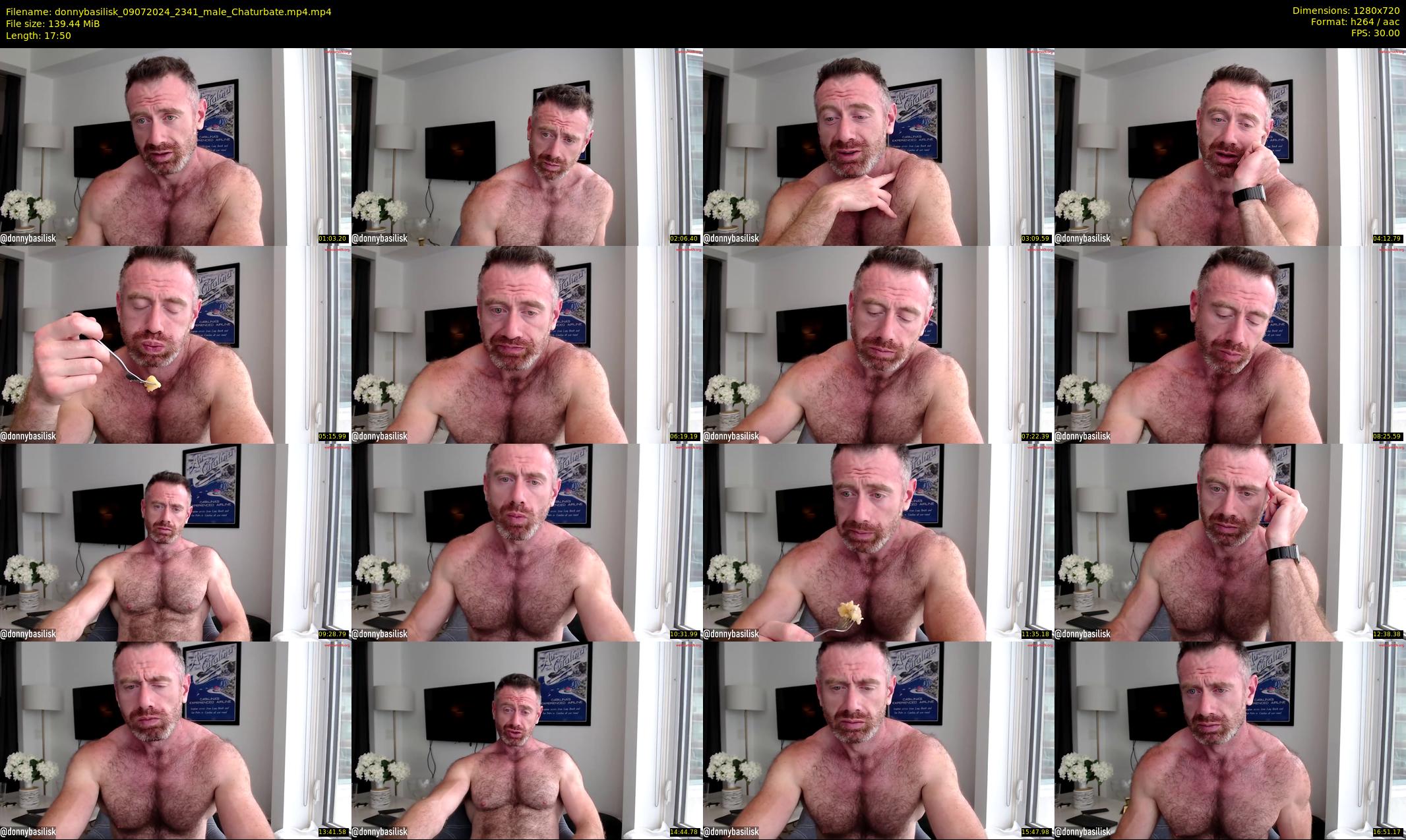 donnybasilisk — 18 minute Chaturbate male cam show recording, 720p, Jul 9, 2024