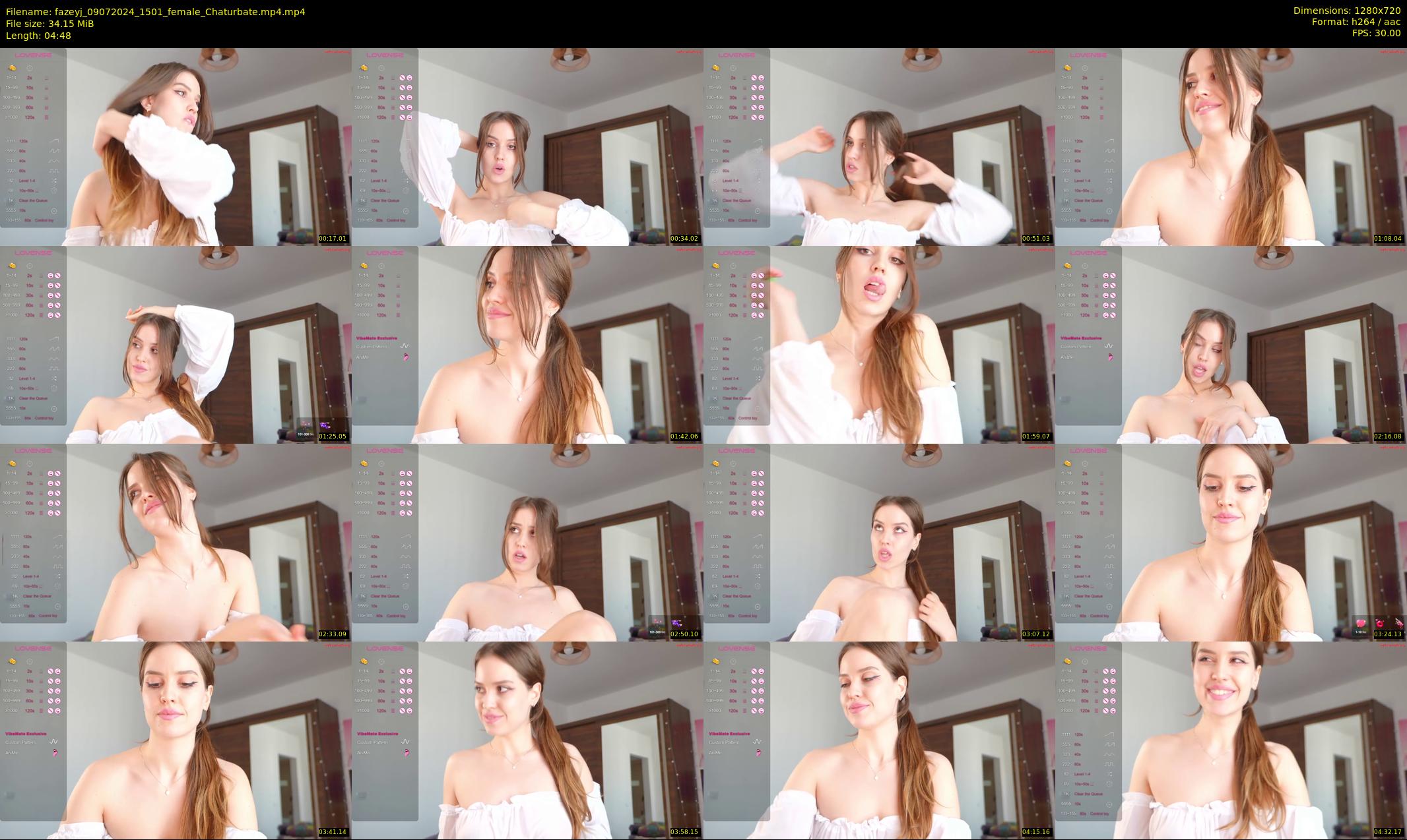 fazeyj — 5 minute Chaturbate female cam show recording, 720p, Jul 9, 2024