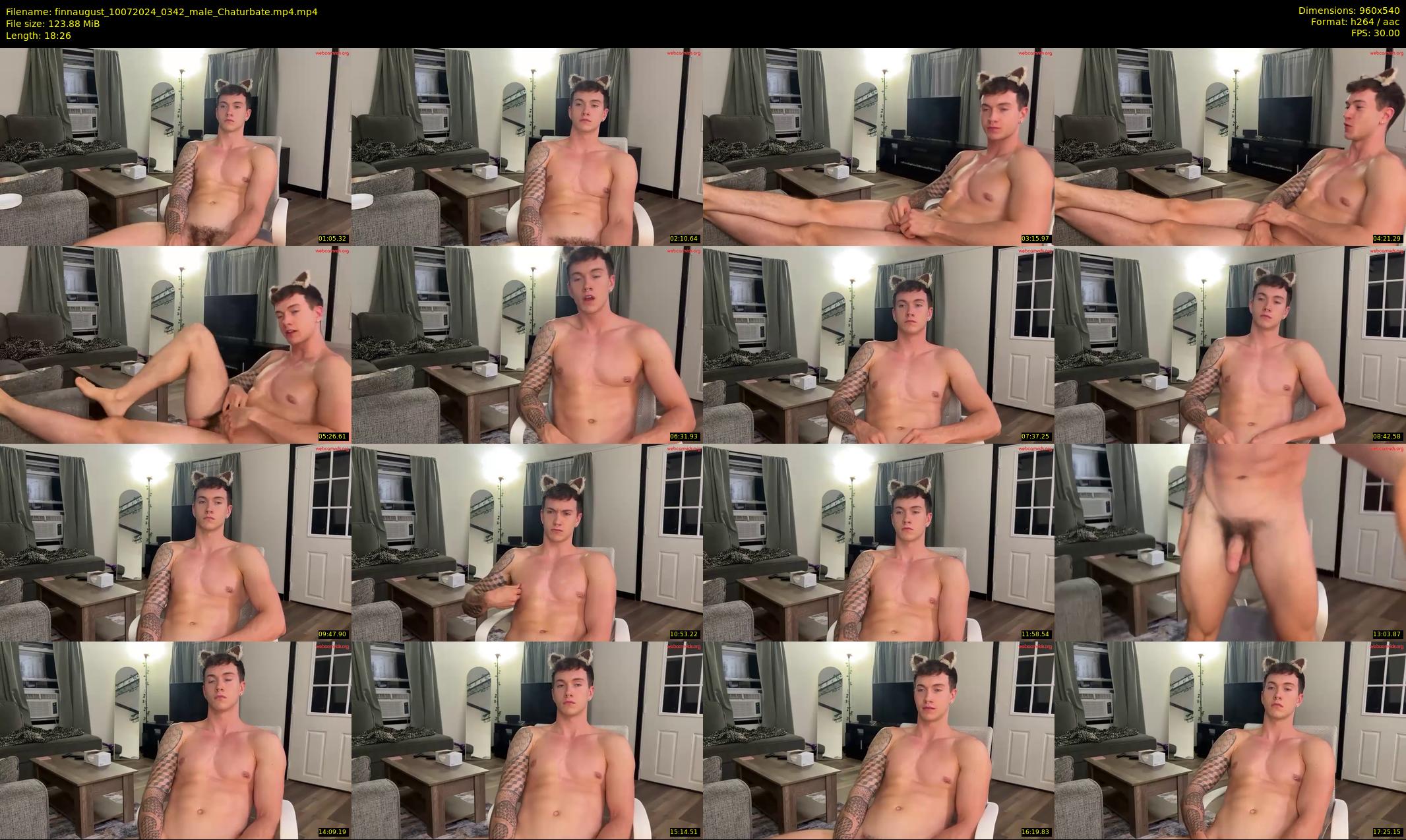 finnaugust — 19 minute Chaturbate male cam show recording, 480p, Jul 10, 2024