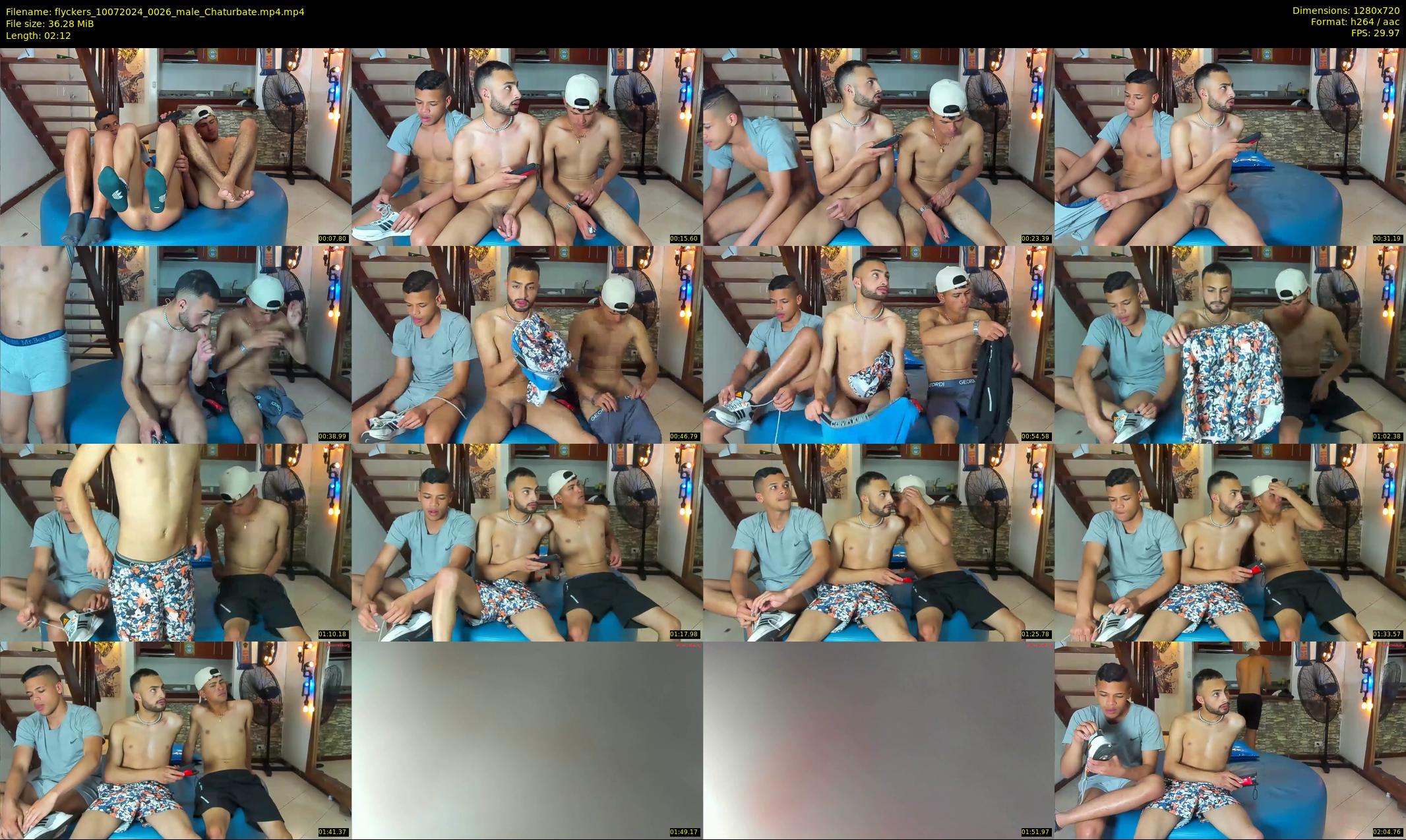 flyckers — 3 minute Chaturbate male cam show recording, 720p, Jul 10, 2024