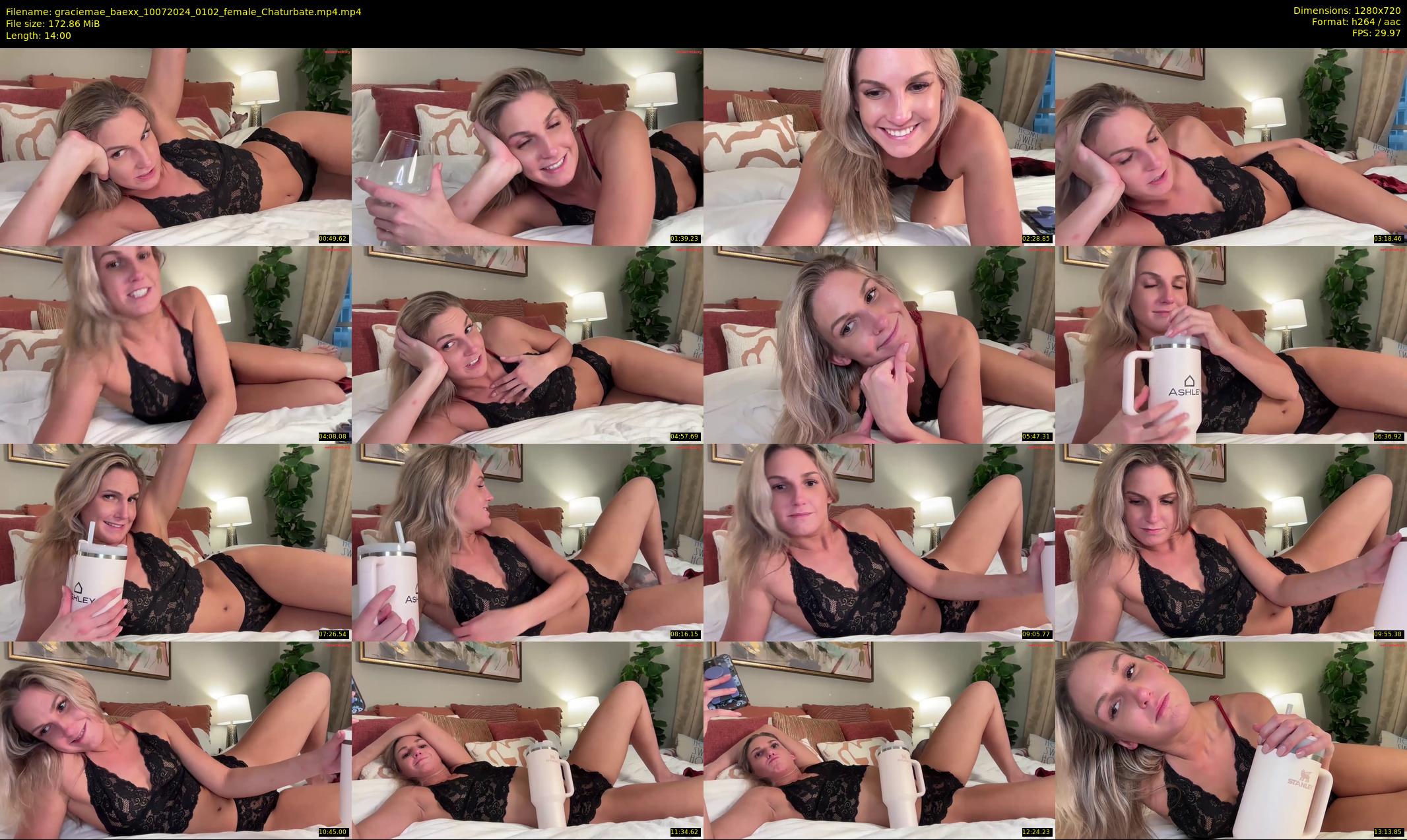 graciemae_baexx — 14 minute Chaturbate female cam show recording, 720p, Jul 10, 2024