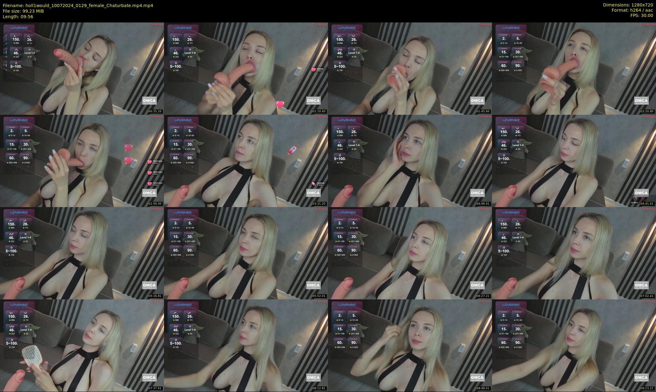 holl1would — 10 minute Chaturbate female cam show recording, 720p, Jul 10, 2024