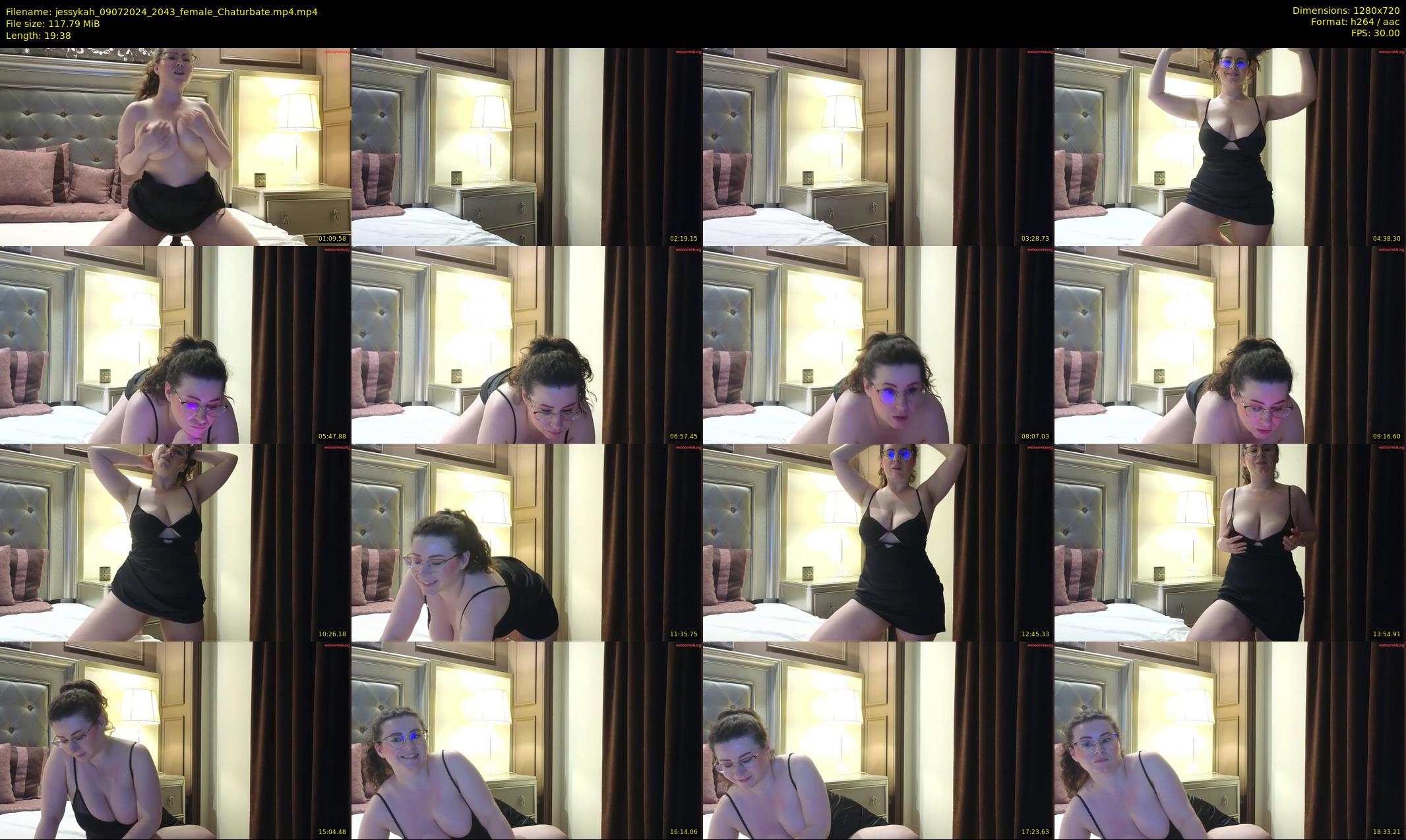 jessykah — 20 minute Chaturbate female cam show recording, 720p, Jul 9, 2024