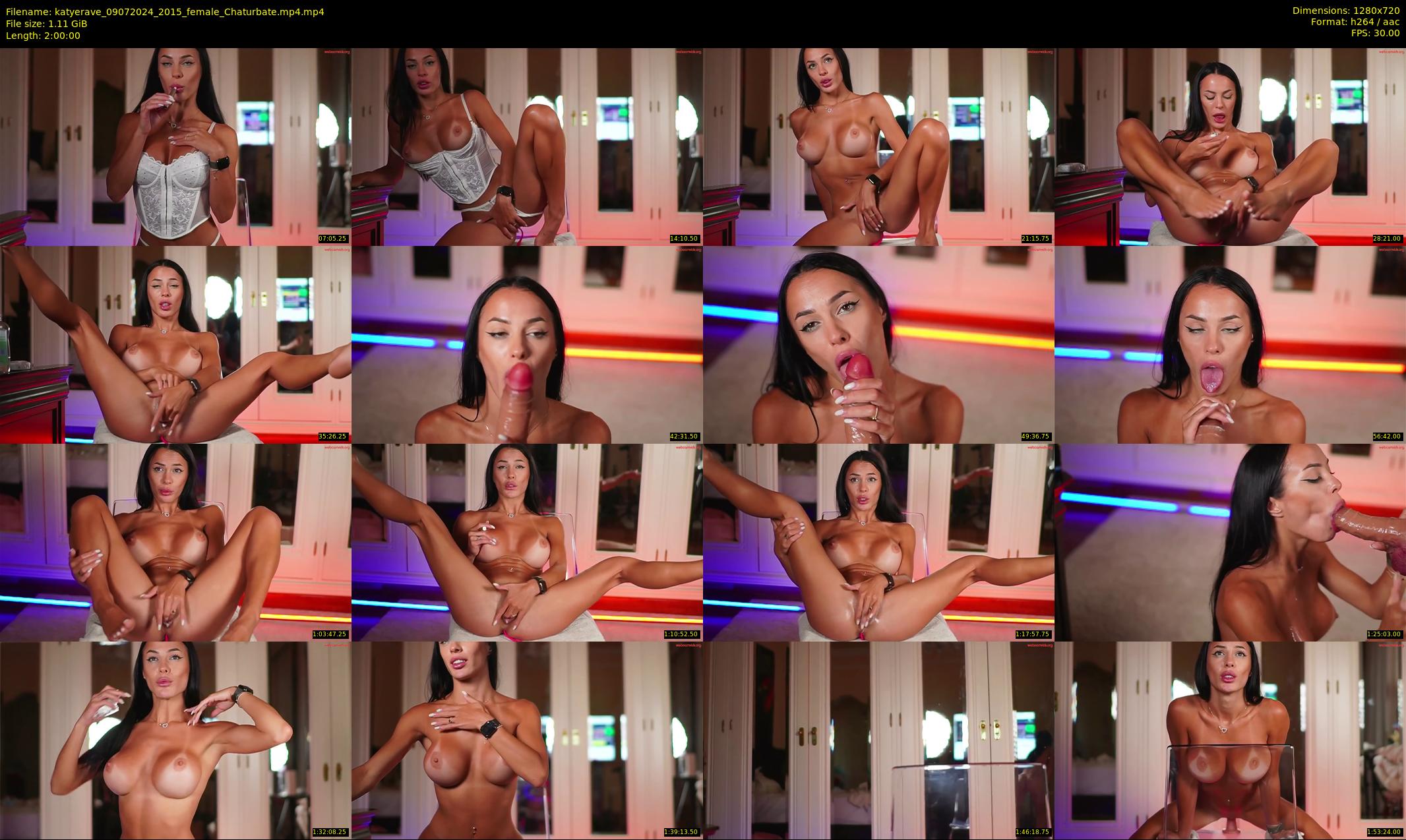 katyerave — 120 minute Chaturbate female cam show recording, 720p, Jul 9, 2024