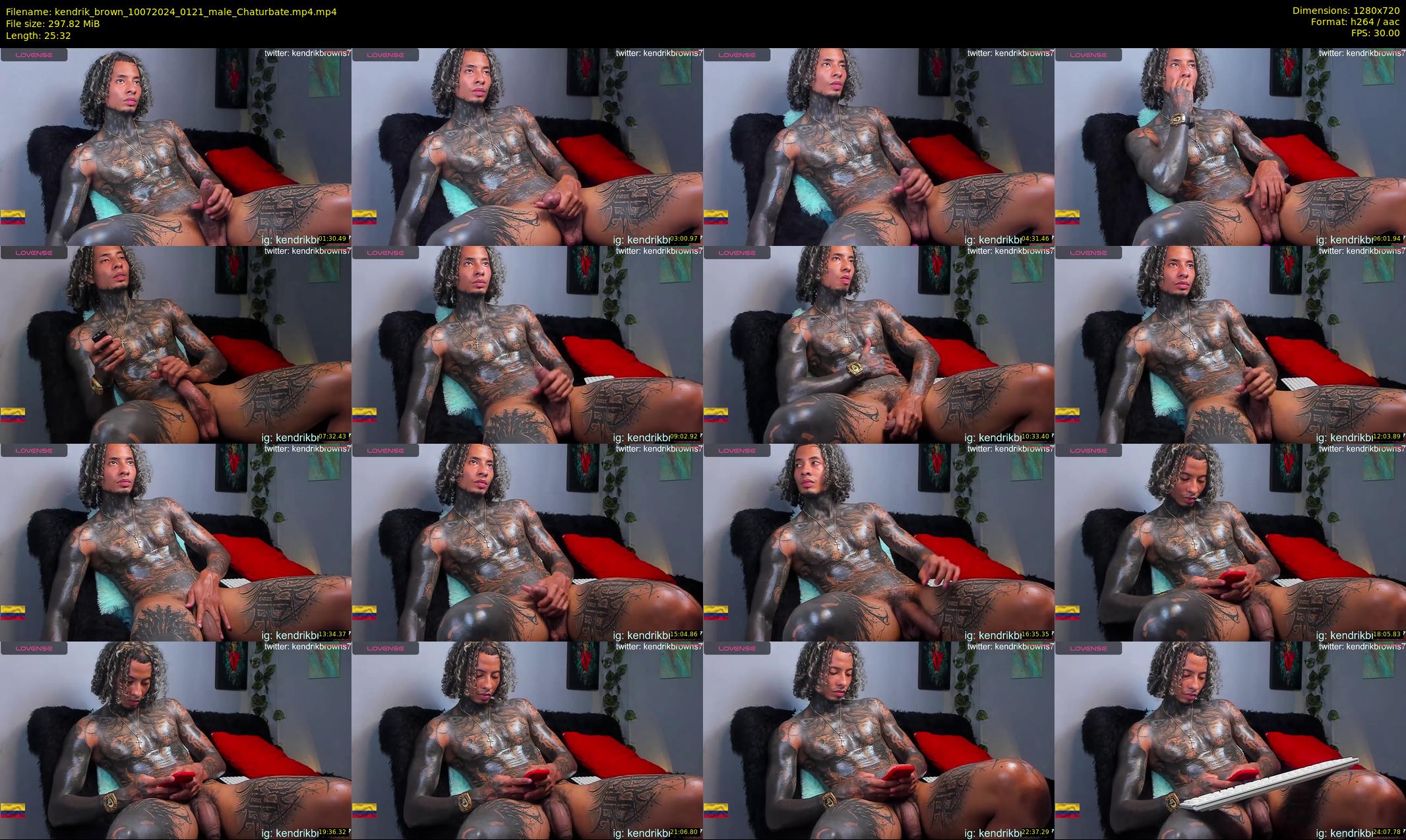 kendrik_brown — 26 minute Chaturbate male cam show recording, 720p, Jul 10, 2024